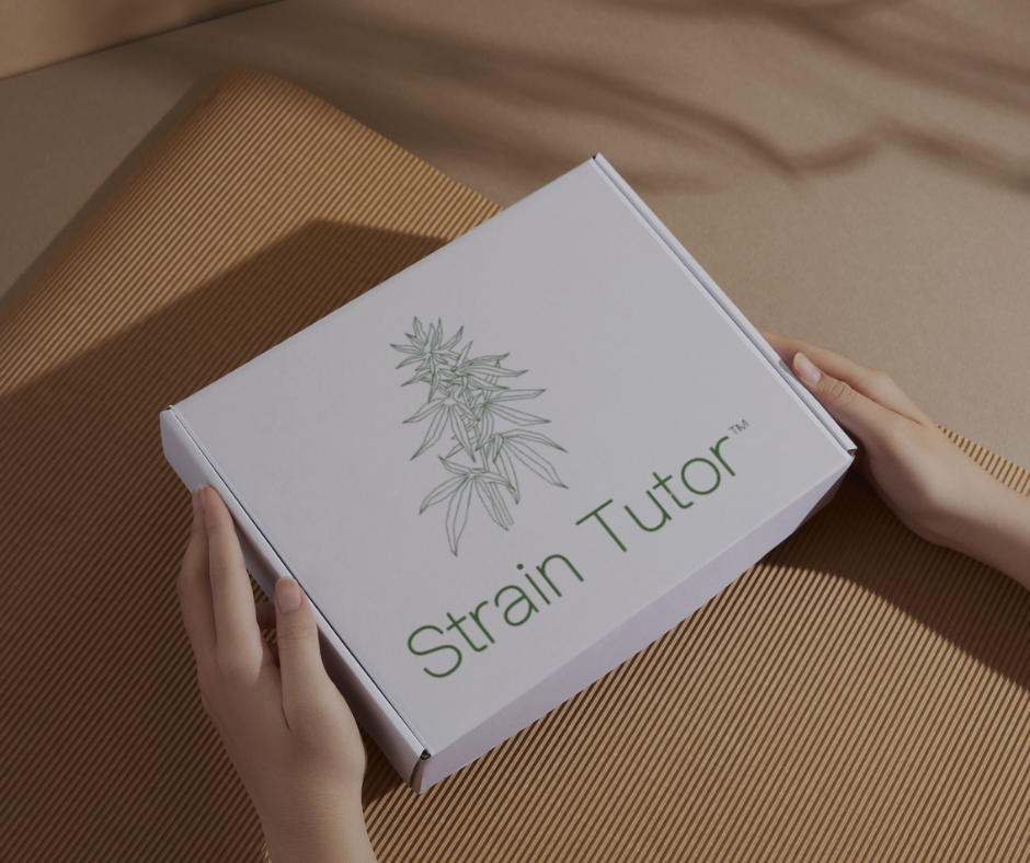 Strain Tutor Logo Design on Box.png