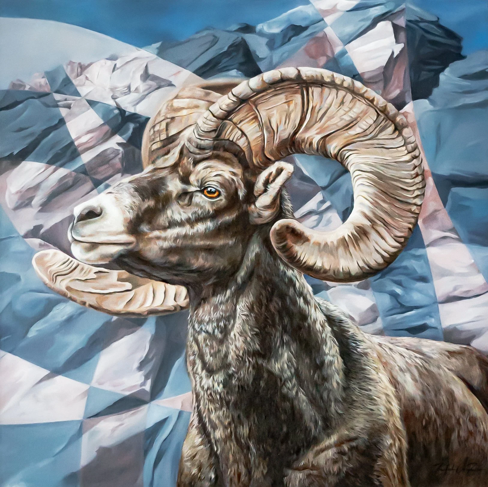 "Guardian of the Garden" 
Oil on Canvas 36" x 36"

SOLD