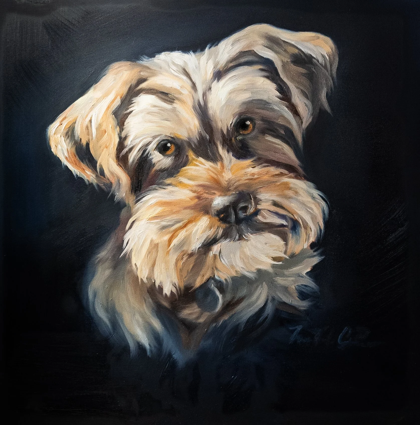 "The Goodest Boy"
Oil on Panel 
20" x 20"

SOLD