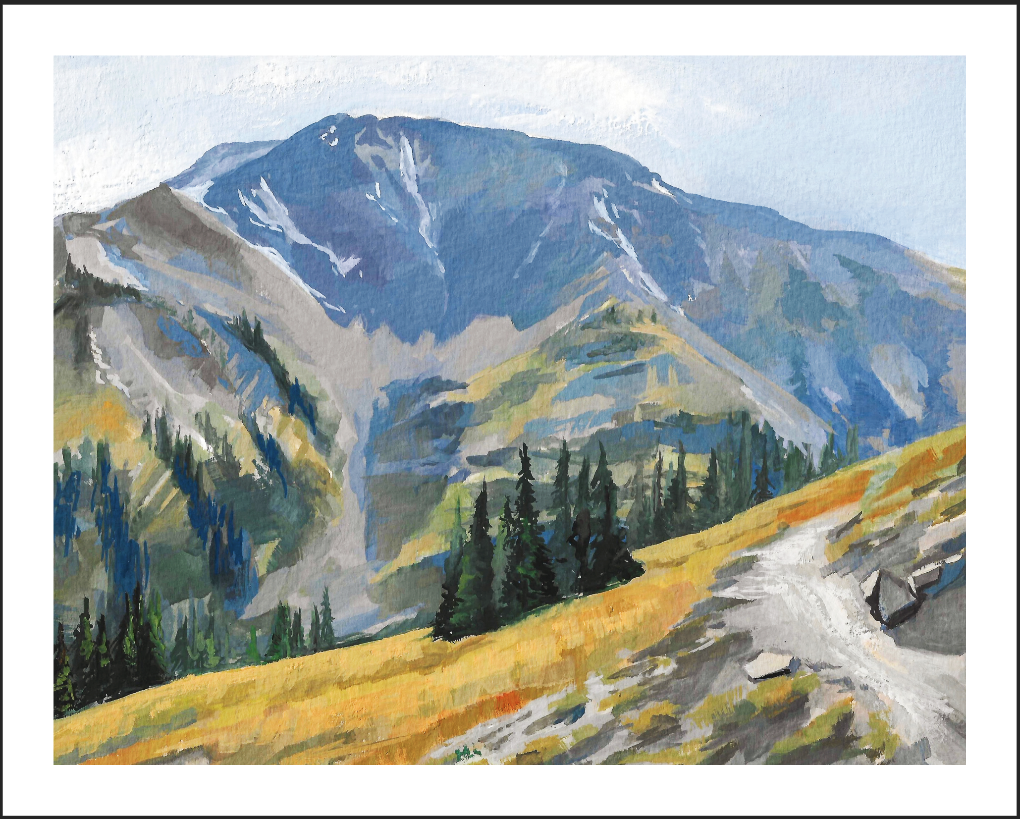 "Trail 401, Crested Butte" - Print