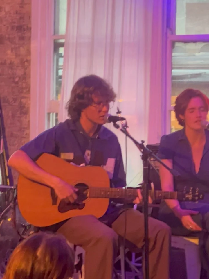 SUNDAY vibes of the purest form through the studio 🏙️ 
-
Congrats to @judepascal.mp3 on a full house for his album fundraiser + bake sale , beautifully songwriting 
-
Joining was the amazing @_maianotmaya thanks for bringing your beautiful sounds th