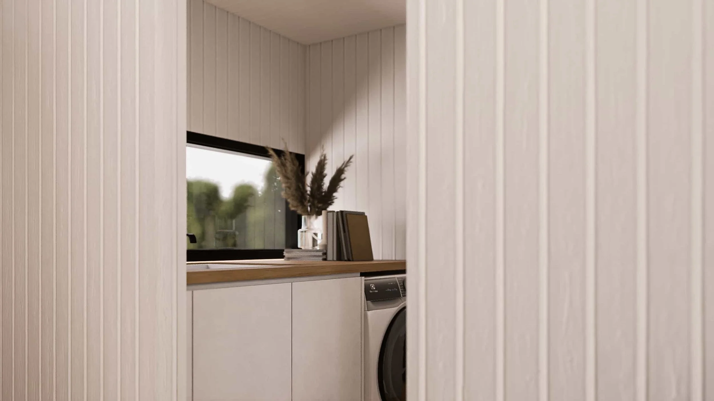 Maple 9.0 is a single level 1-bedroom Tiny Home by Oz Tiny Homes in Australia, designed for off-grid living with a modern timber look and double-glazed windows