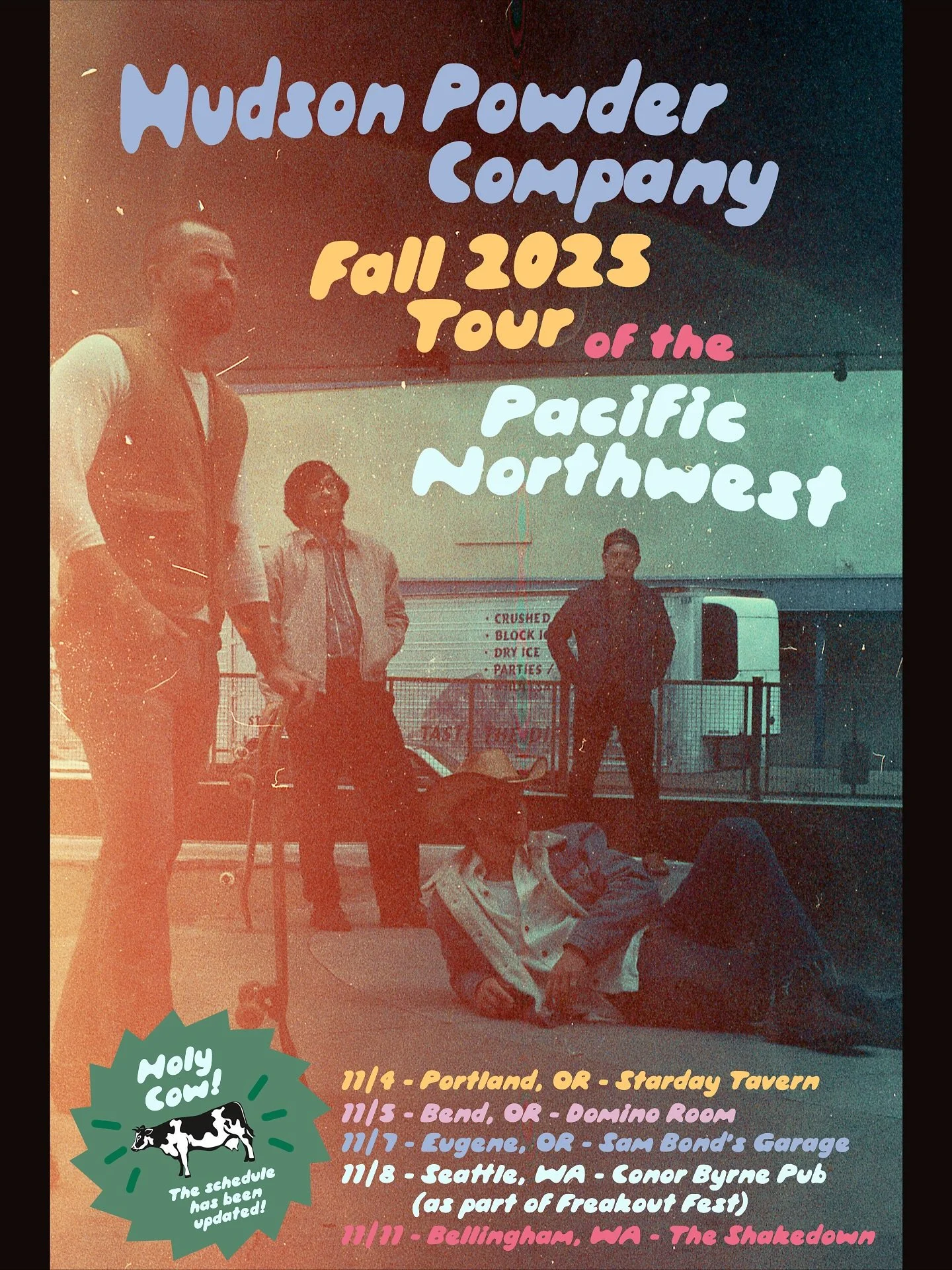 SOME DATES HAVE CHANGED! Looking forward to seeing all of you beautiful people!! 

*NEW DATE* 11/4 &bull; PORTLAND, OR @stardaytavern 
*NEW DATE* 11/5 &bull; BEND, OR @midtownballroombend 
11/7 &bull; EUGENE, OR @sambondslive w/ @supernaturalbeavers 