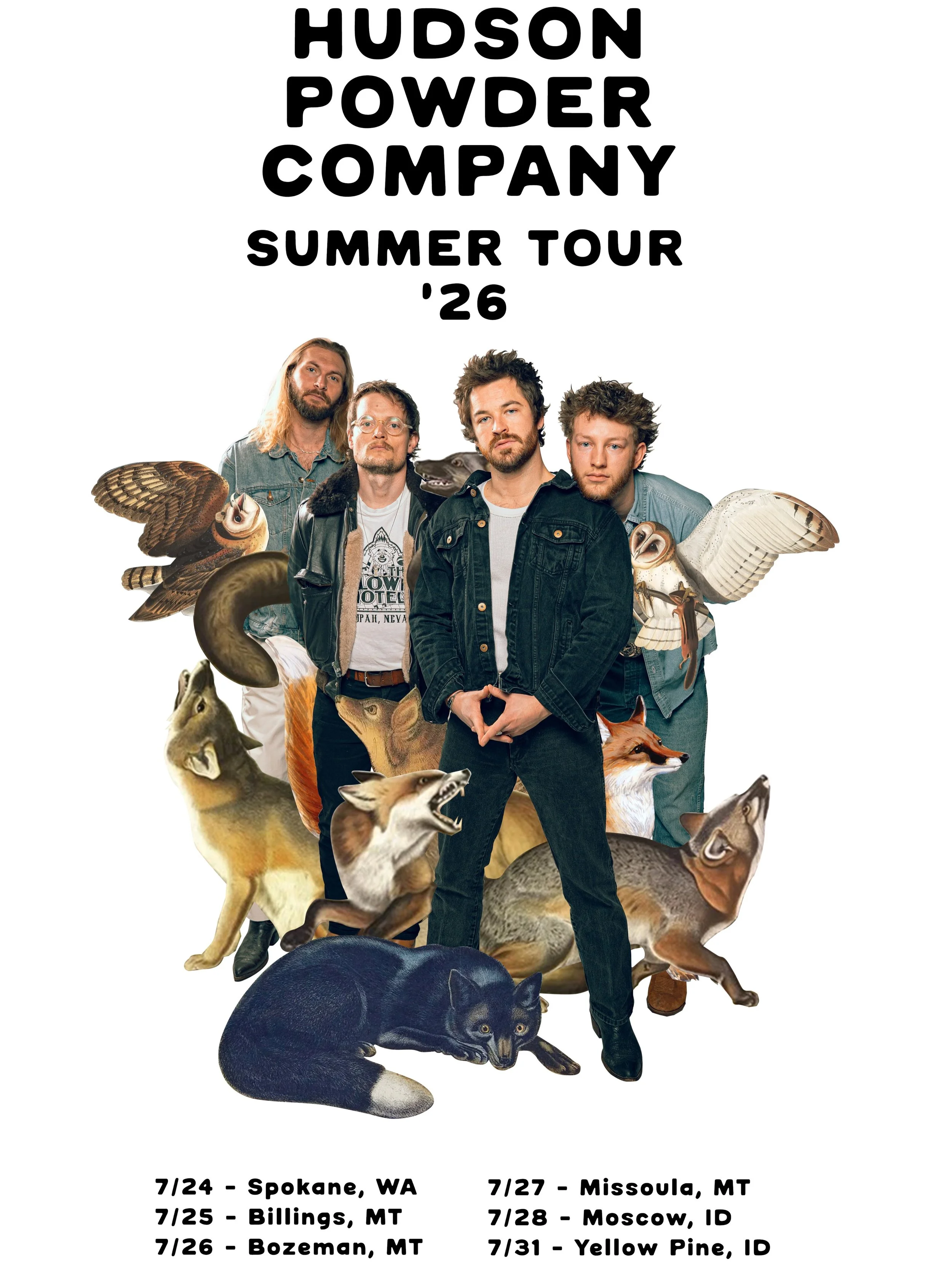 HEADIN&rsquo; INTO THE WILDDD. Hot girl summer? Hot boys?? Hot??? Yes. Can&rsquo;t wait to shred with y&rsquo;all 

7/24 SPOKANE, WA @zolainspokane 
7/25 BILLINGS, MT @kirksgrocery 
7/26 BOZEMAN, MT @fillingstationbozeman 
7/27 MISSOULA, MT @zootowna