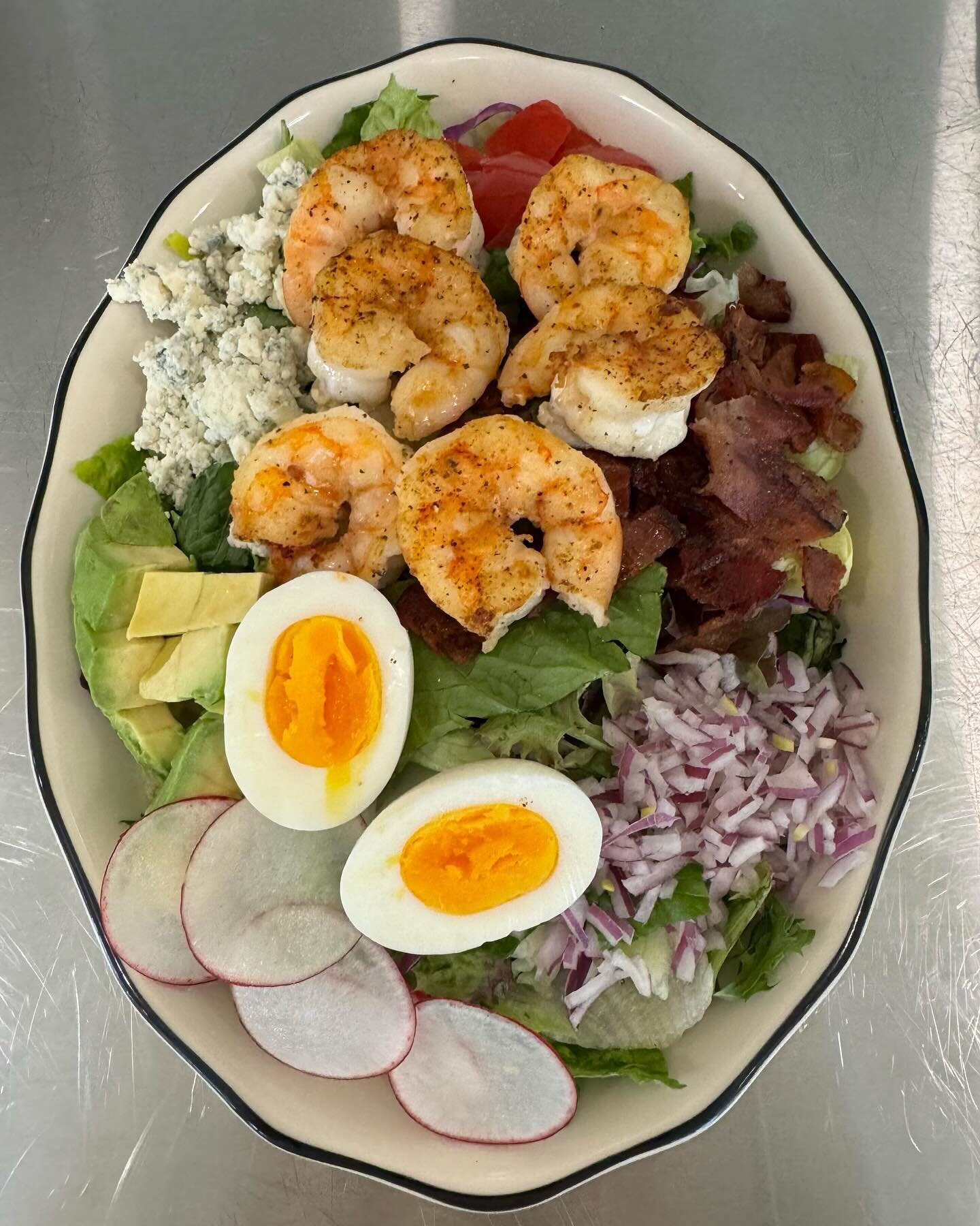 CHILLED SALADS: The Picnic Cobb with Shrimp