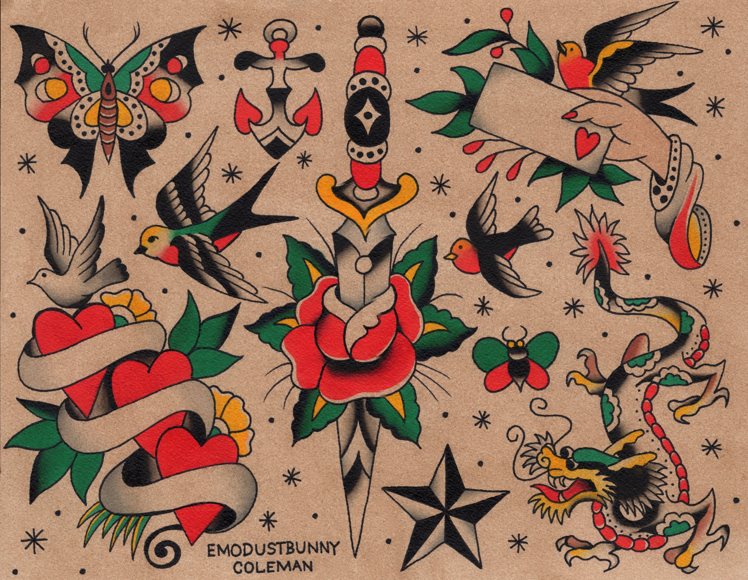 Coleman Bird Flash Print