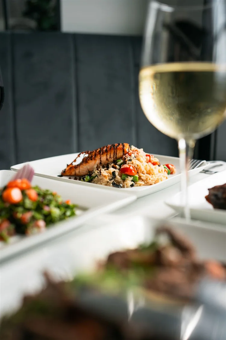 Plated entrée