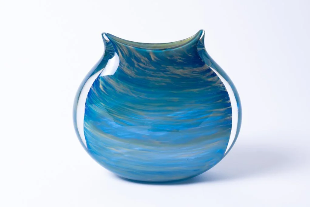 Iris Blue Vessel (Large)