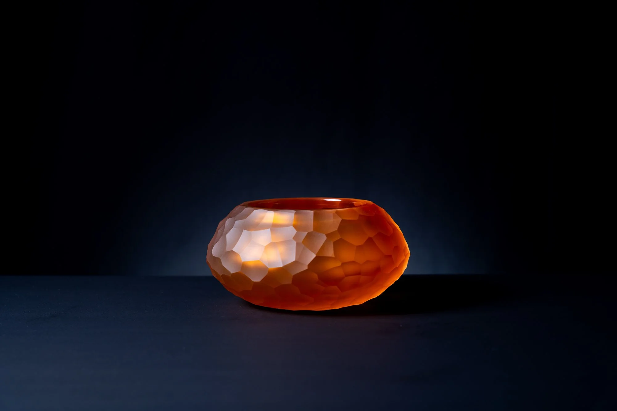Amber Battuto Bowl