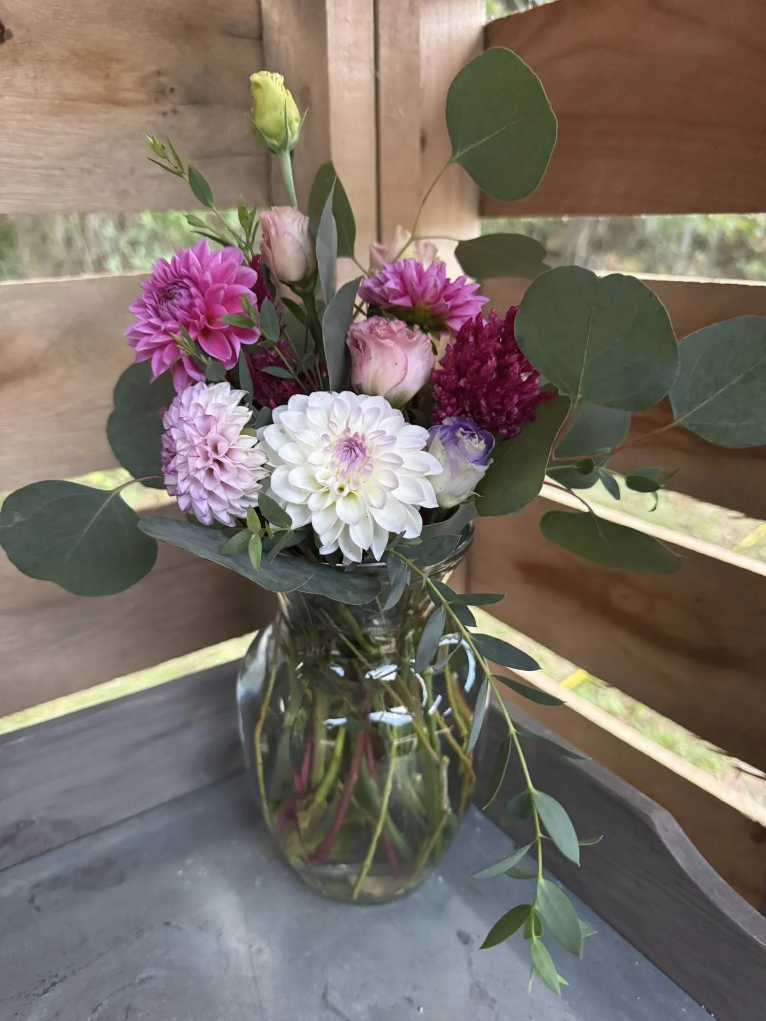 Dahlia Arrangement at the Flower Stand.jpg