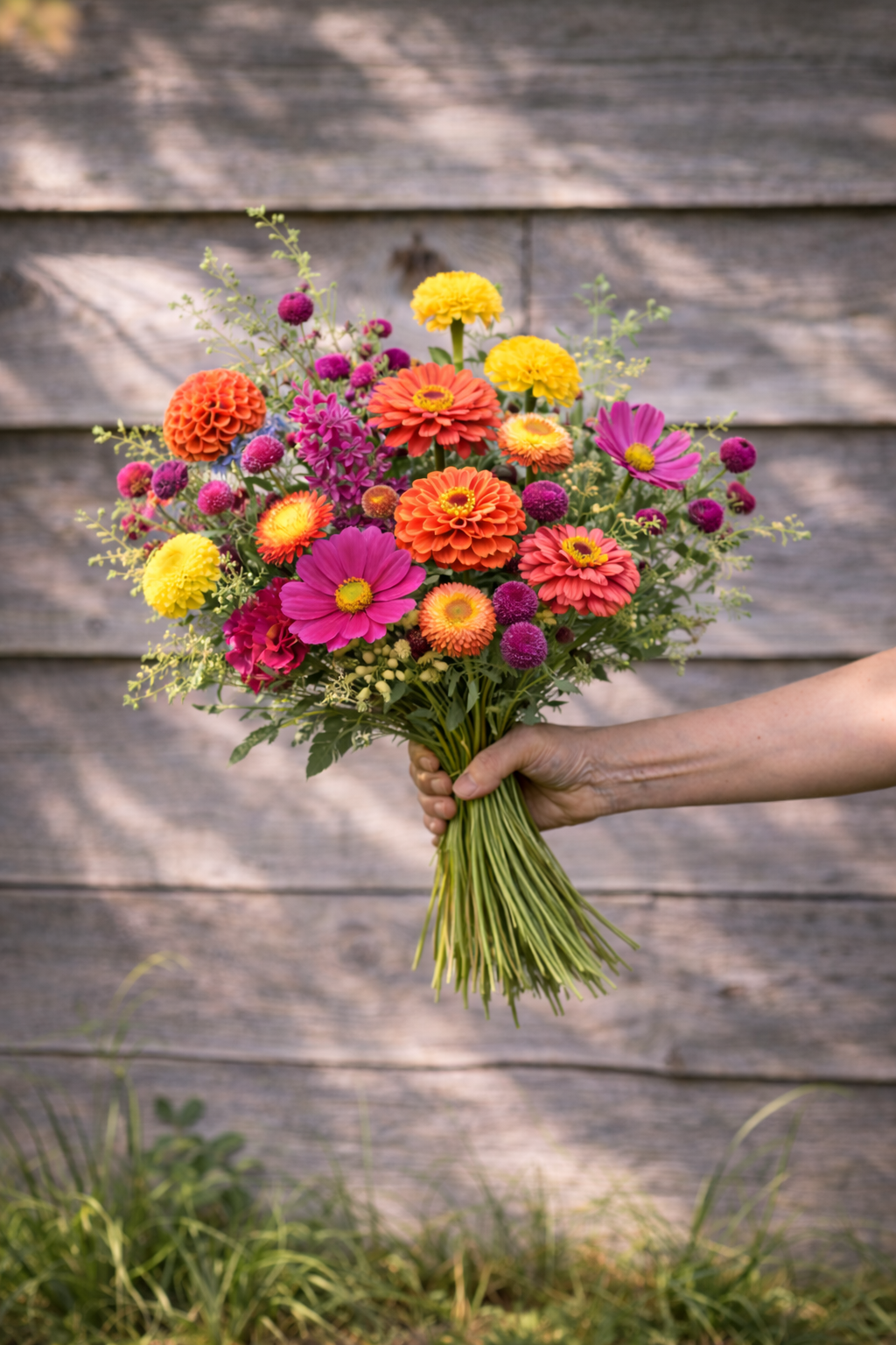 Bold Summer Color Flower Collection (with Dahlias)