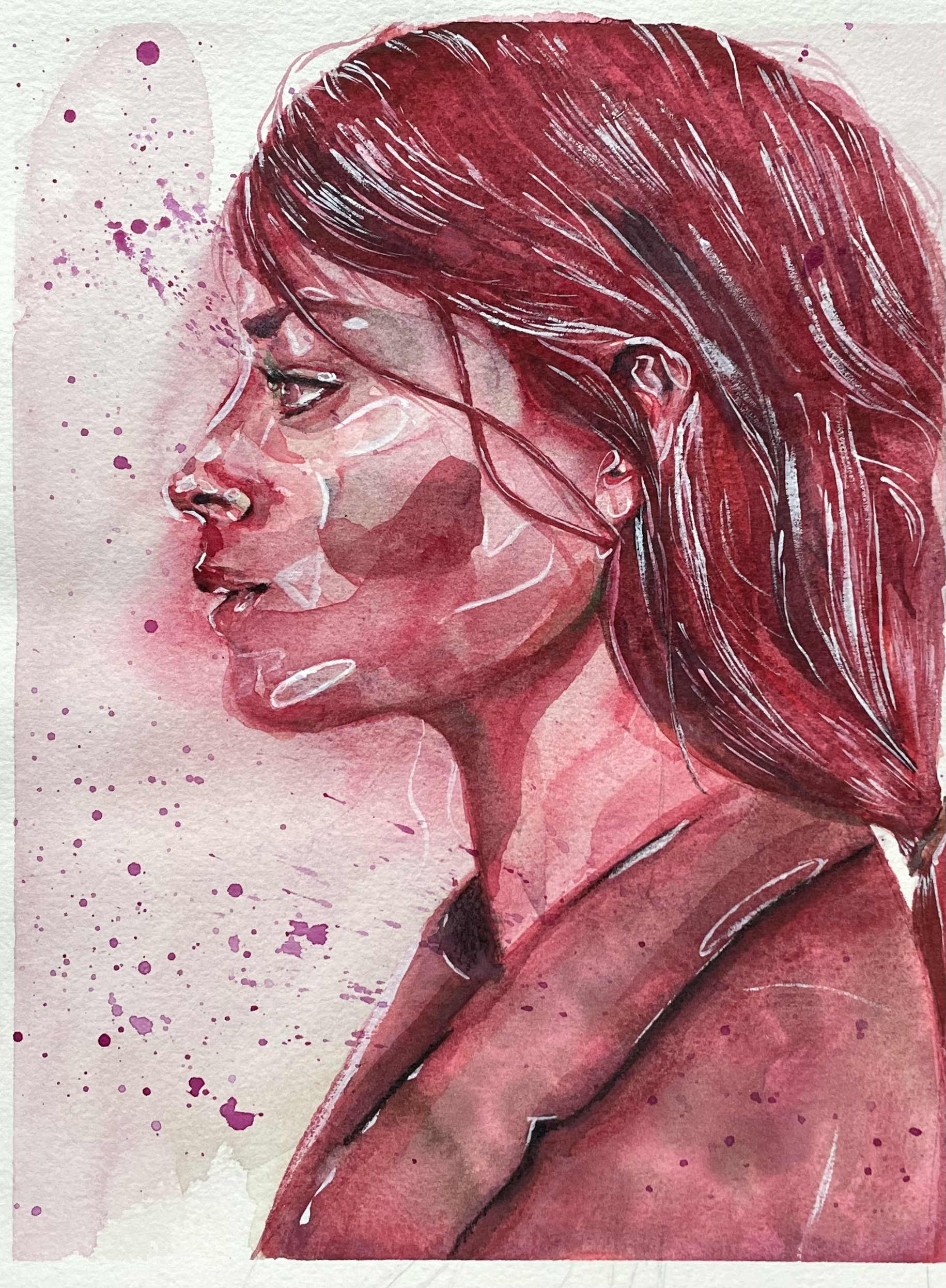 Paint it Red - 8" X 10"