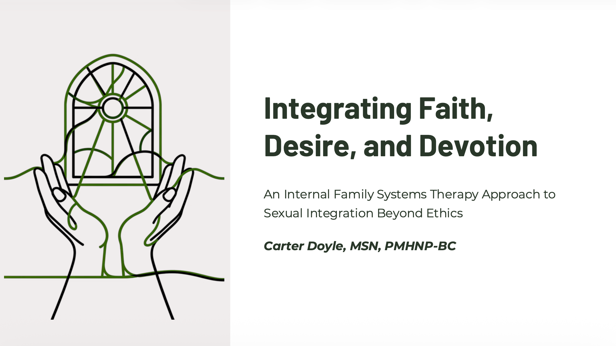 Conference Resource: Integrating Faith and Sexuality