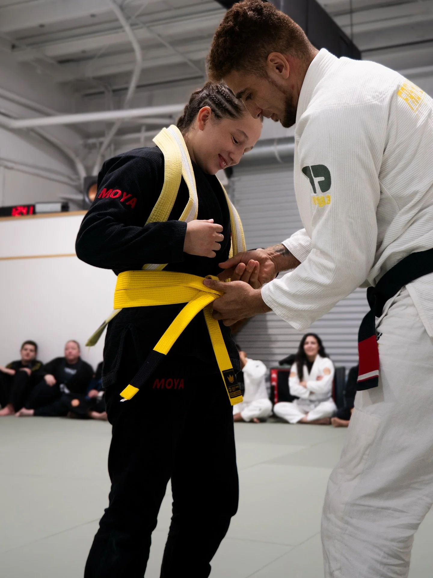 Congratulations to Emily and her new YELLOW BELT! 🌼