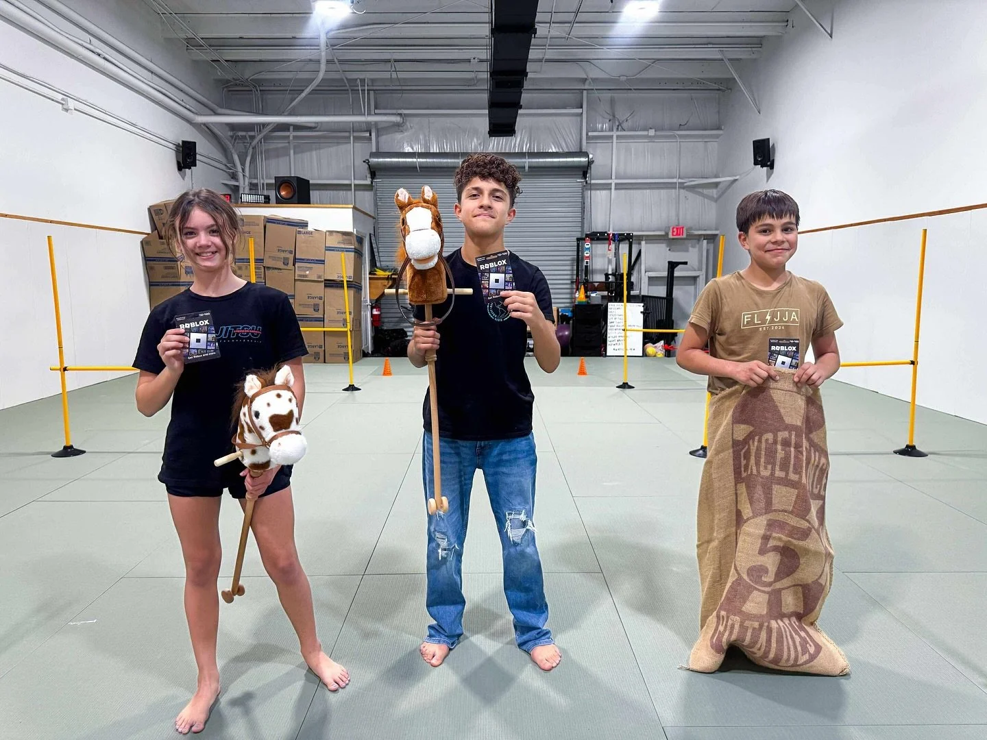 🥉🥇🥈 Winners of our Offical Fast Lane Horse hurdles +  Potato sack race.🐴🥔