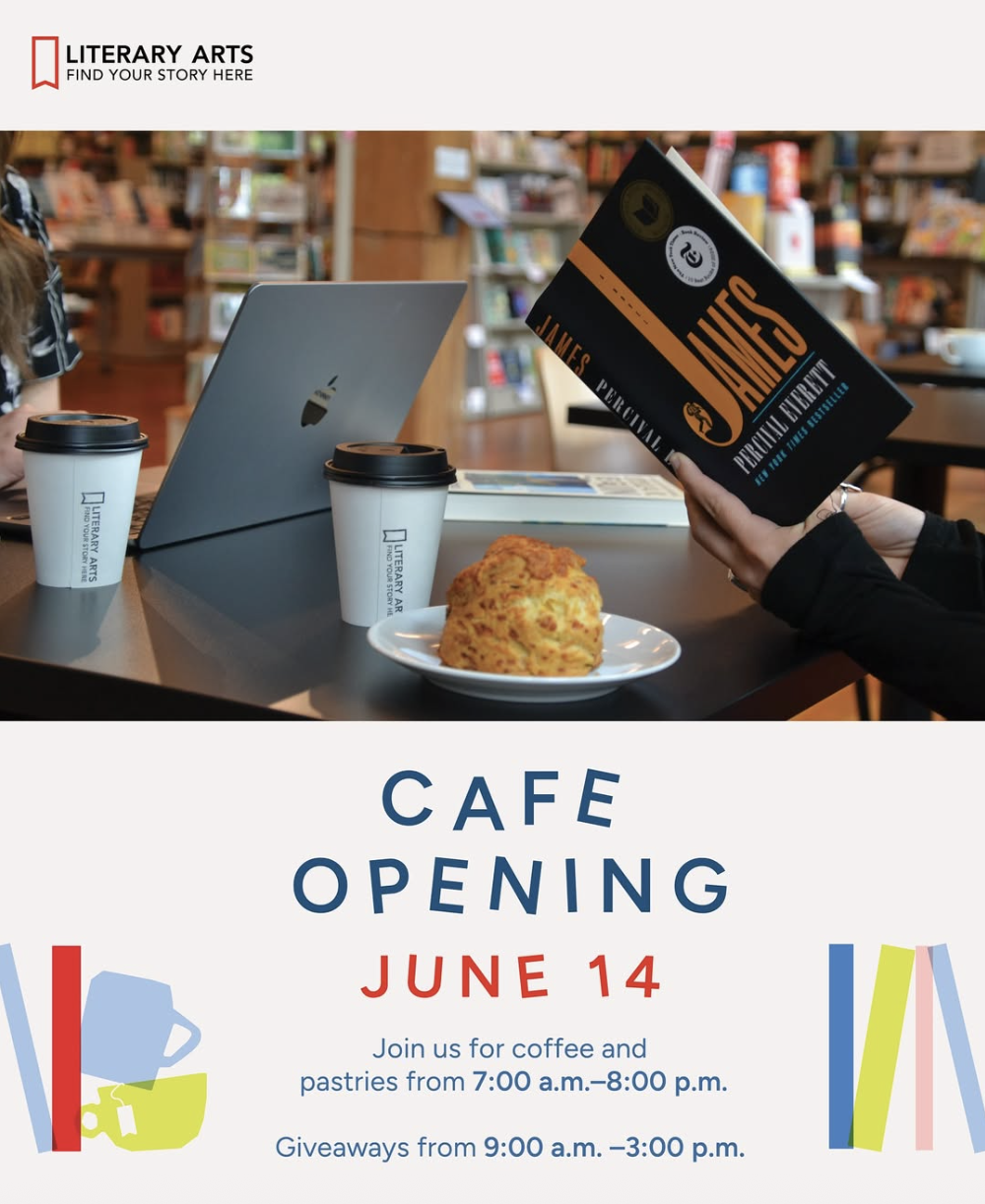 Literary Arts Cafe Opening