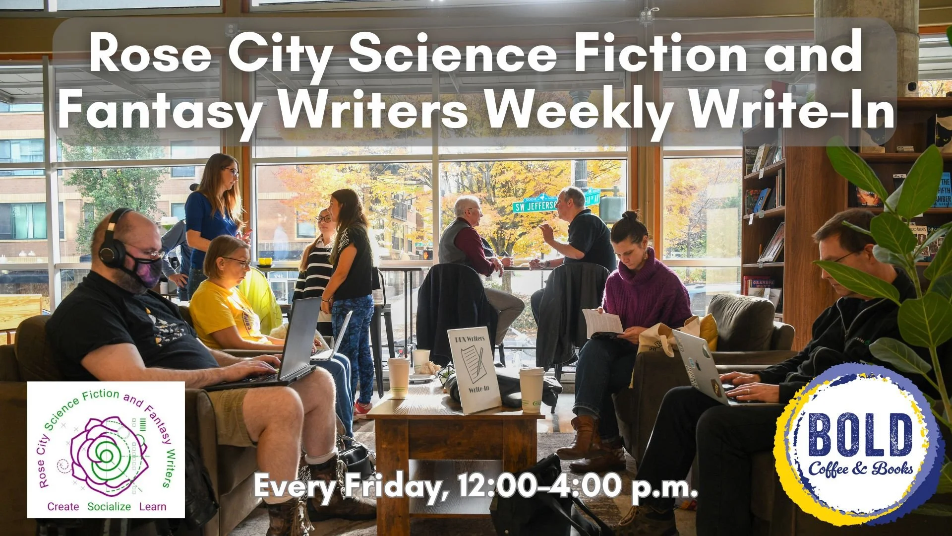 Rose City Science Fiction and Fantasy Writers Weekly Write-In
