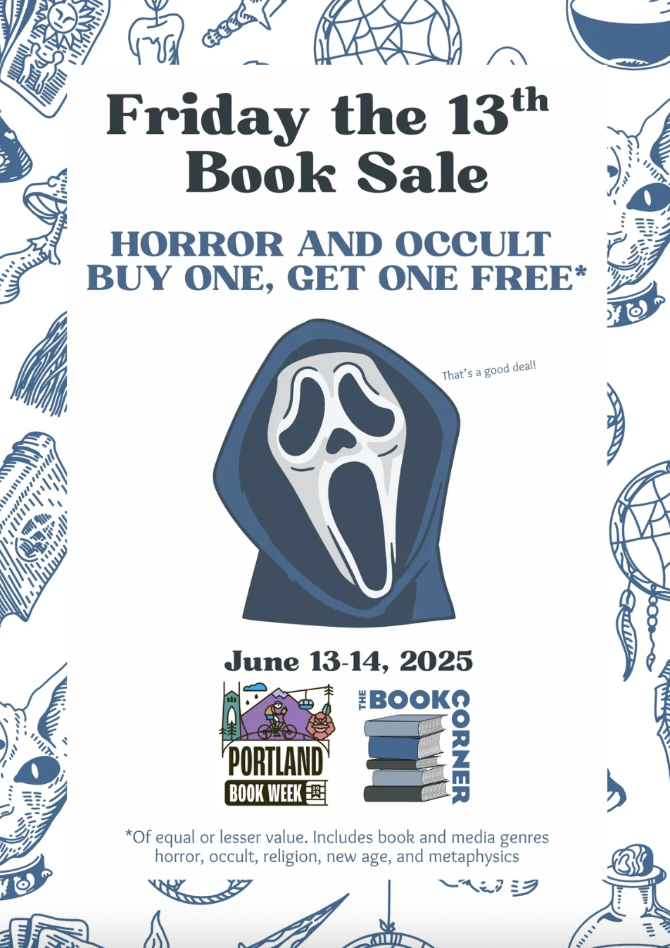 BOOK-verton: Friday the 13th Sale at The Book Corner!