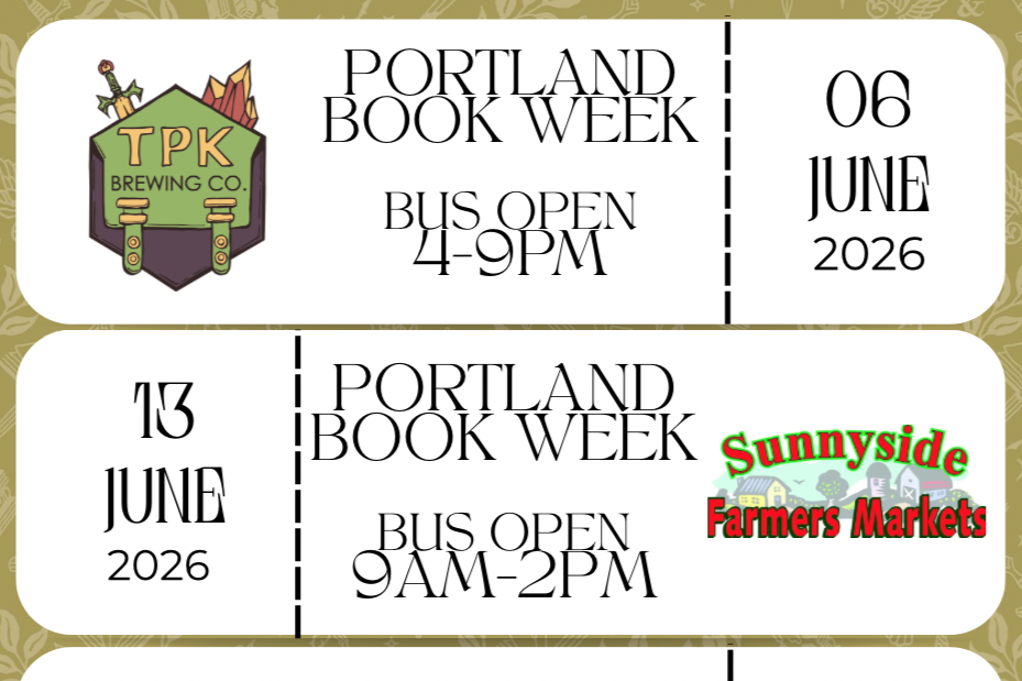 Lost &amp; Bound Books at Sunnyside Farmers Market