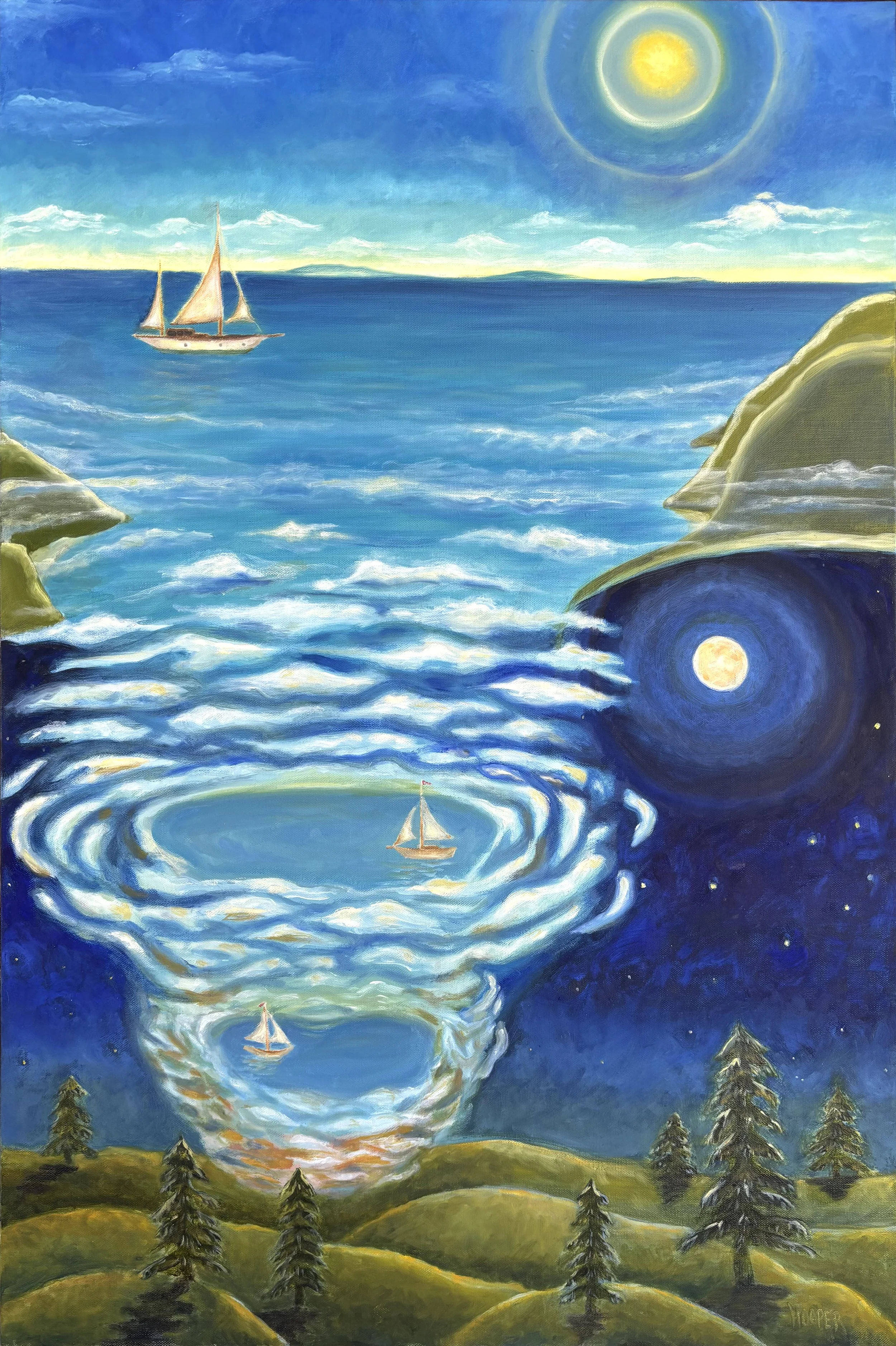 Points of View oil on canvas 36x24