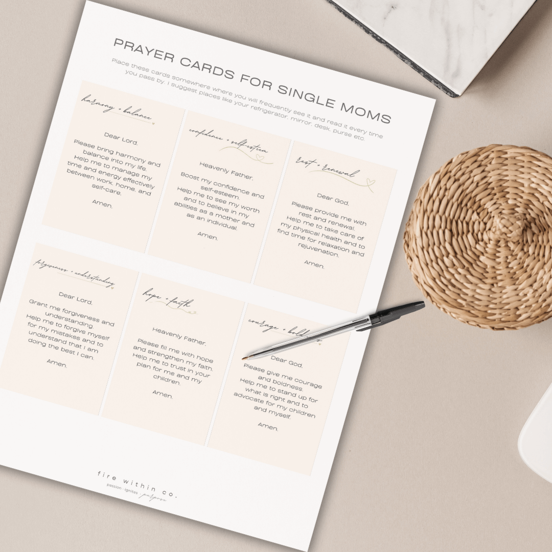 printable prayer cards