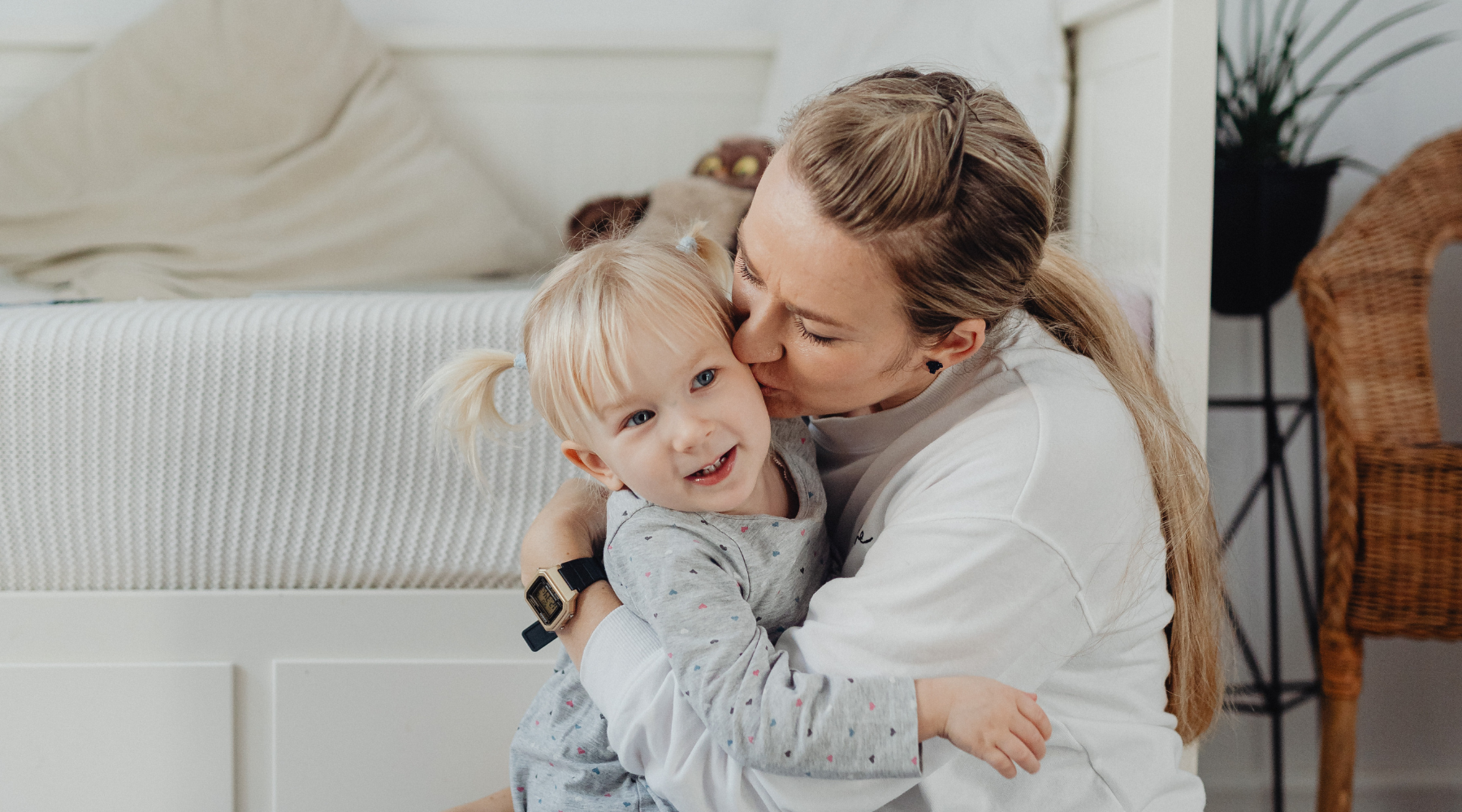 Mother struggling with identity loss and not recognizing herself showing signs of severe mom burnout