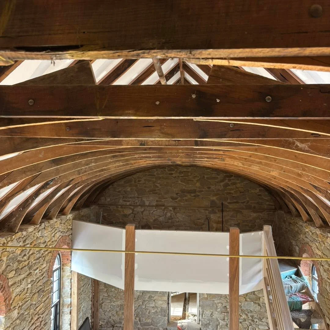 Always in search of divinity, mine usually, I reached up high in the Lobethal church. I pointed all morning and the upturned boat kept me afloat. Did I find anything or feel different. Probably. 
Love always searching. Love my job! #boatbuilding #her