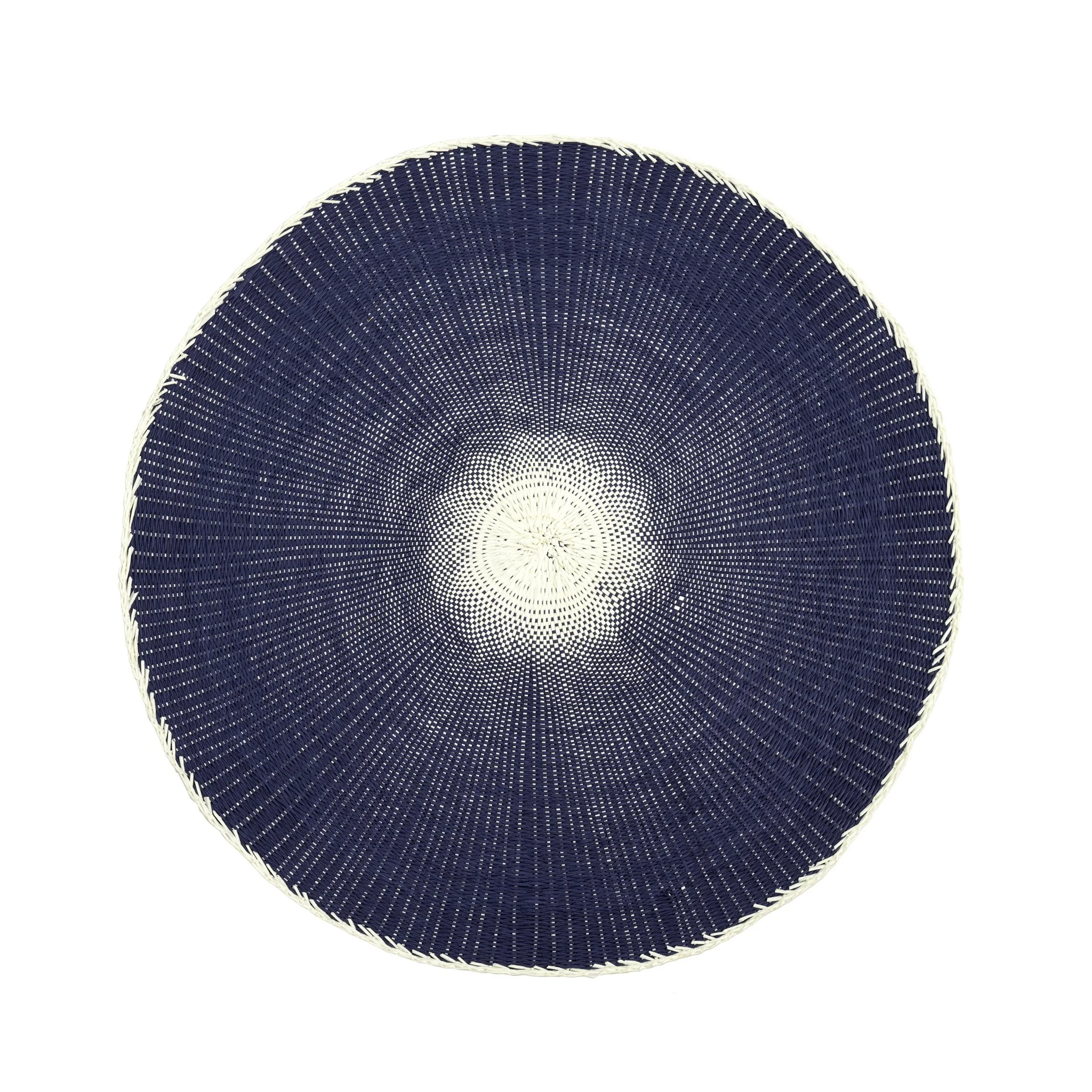 Willa Woven Placemat, Navy