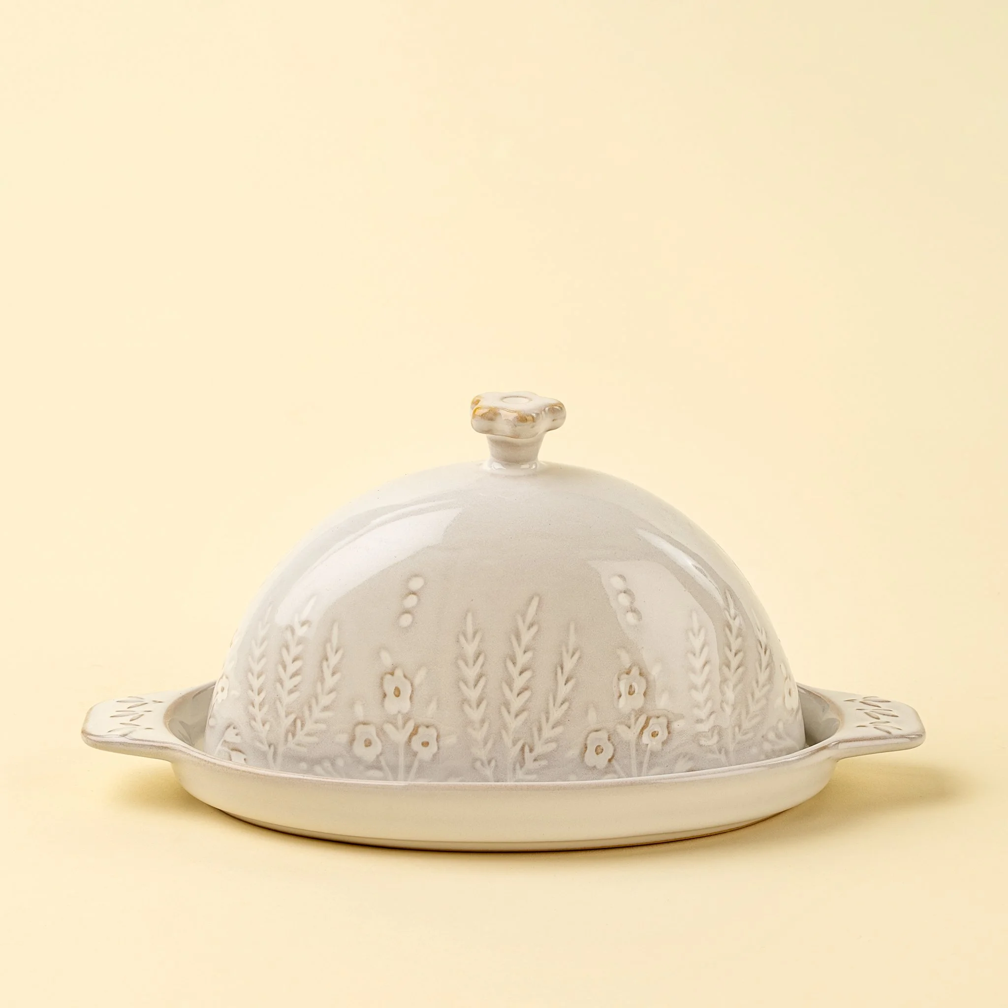 Wildflower Butter Dish