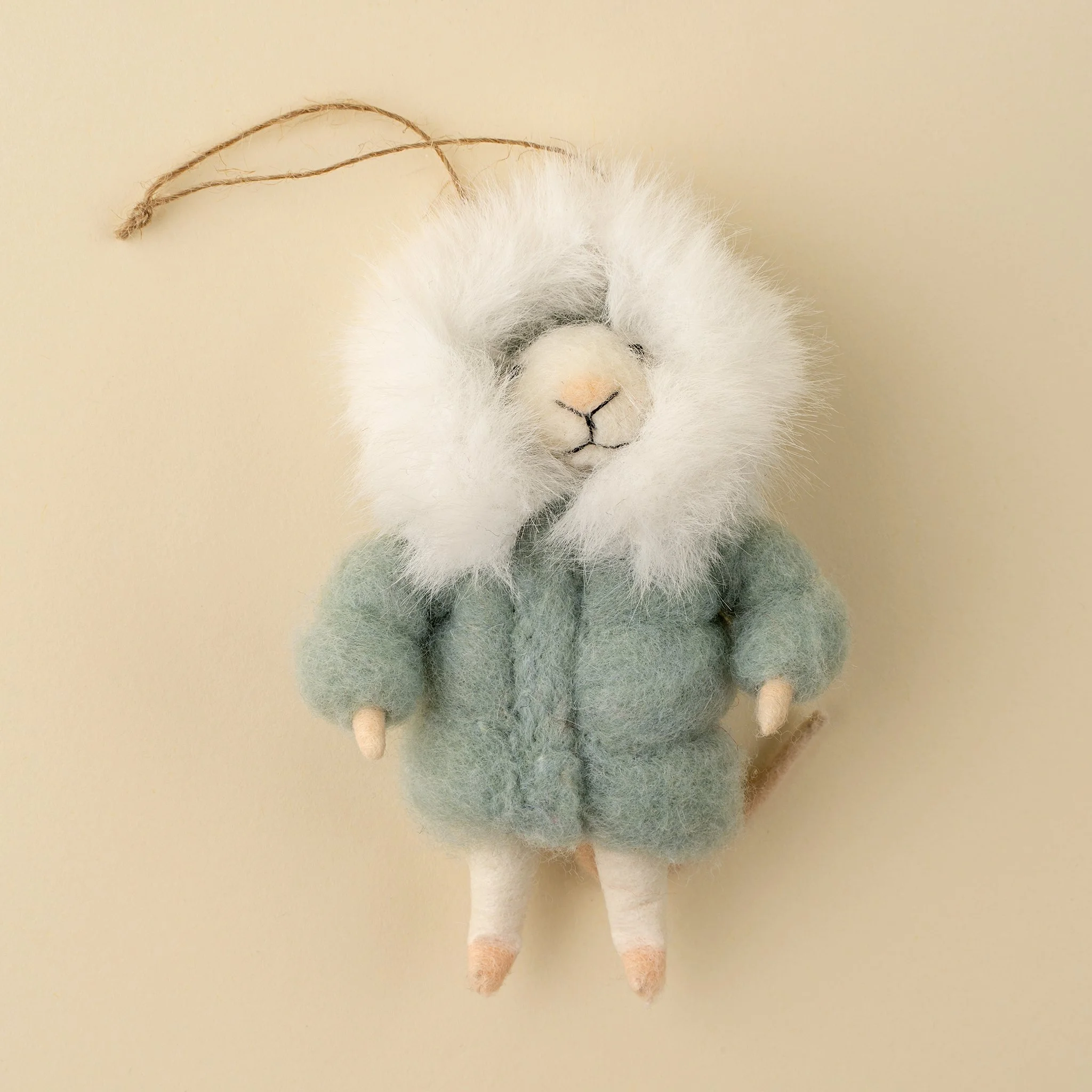 Parka Paulette Mouse Holiday Ornament