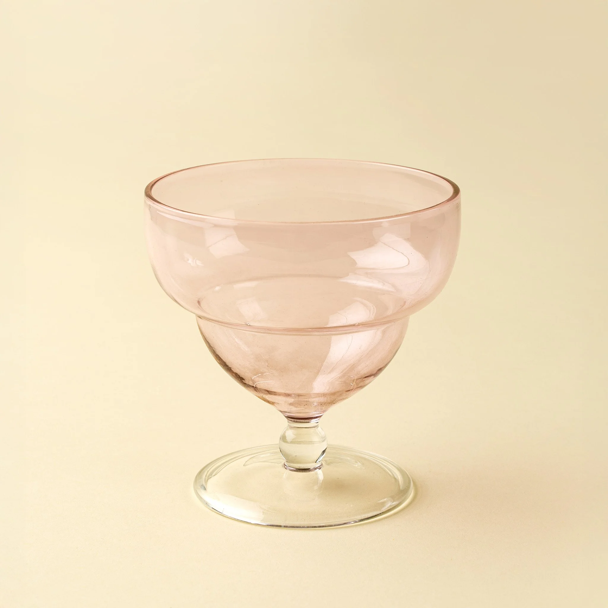 Savoy Coupe Glass, Pink