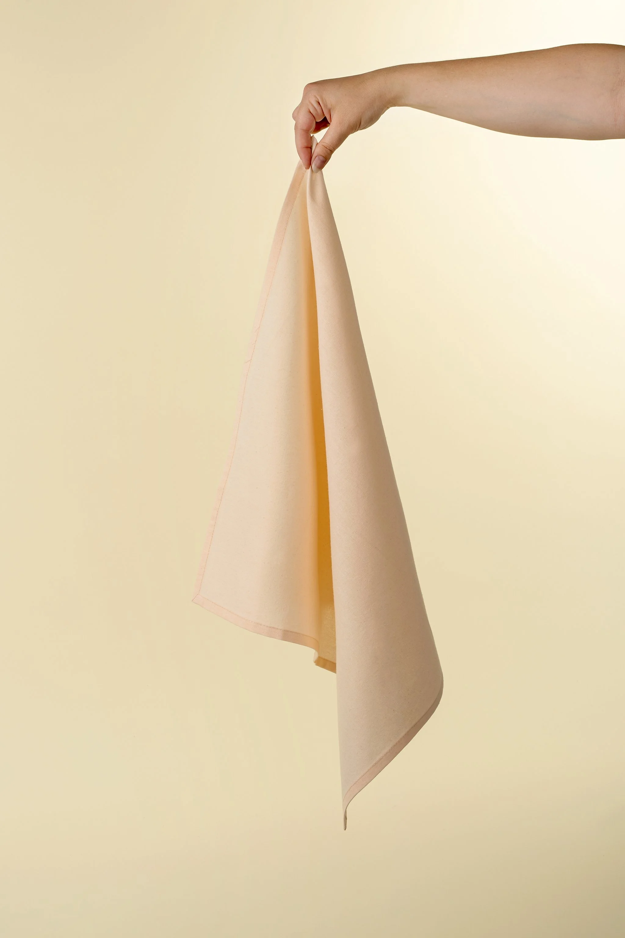 Calla Cotton Napkins S/4, Pale Pink