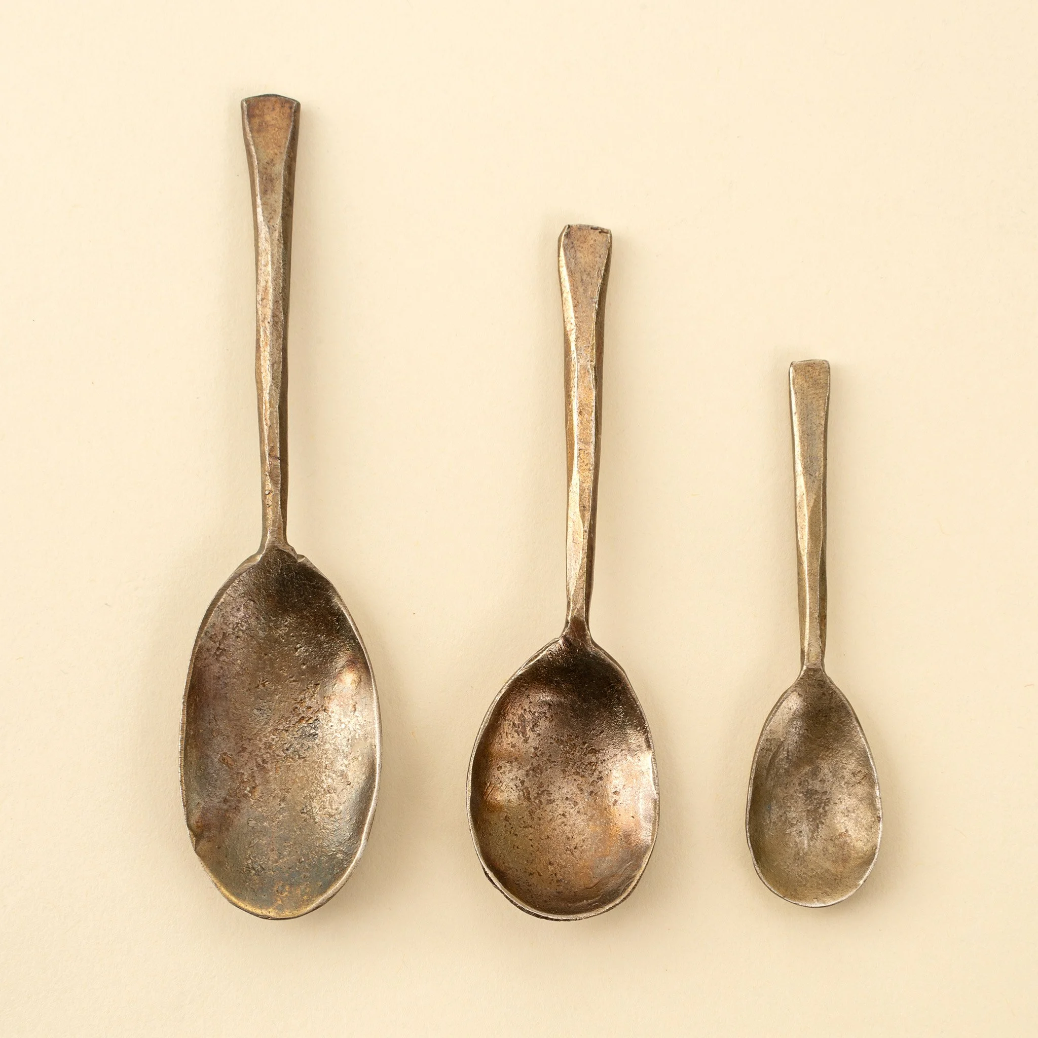 Cleo Forged Iron Spoons S/3