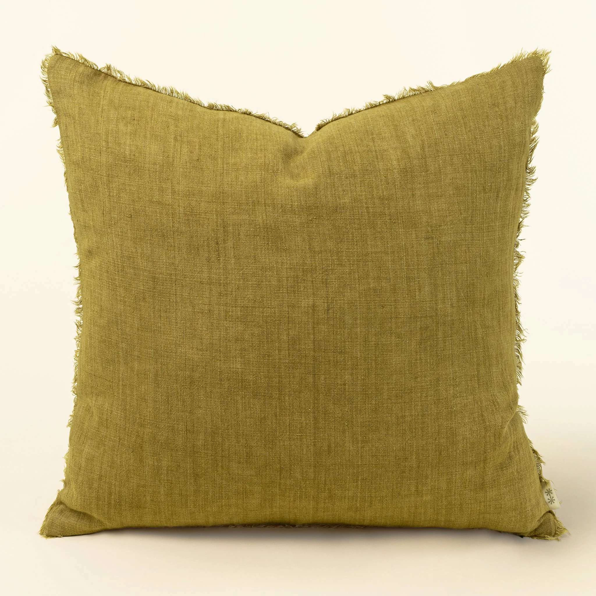 24x24 Lina Linen Pillow Cumin