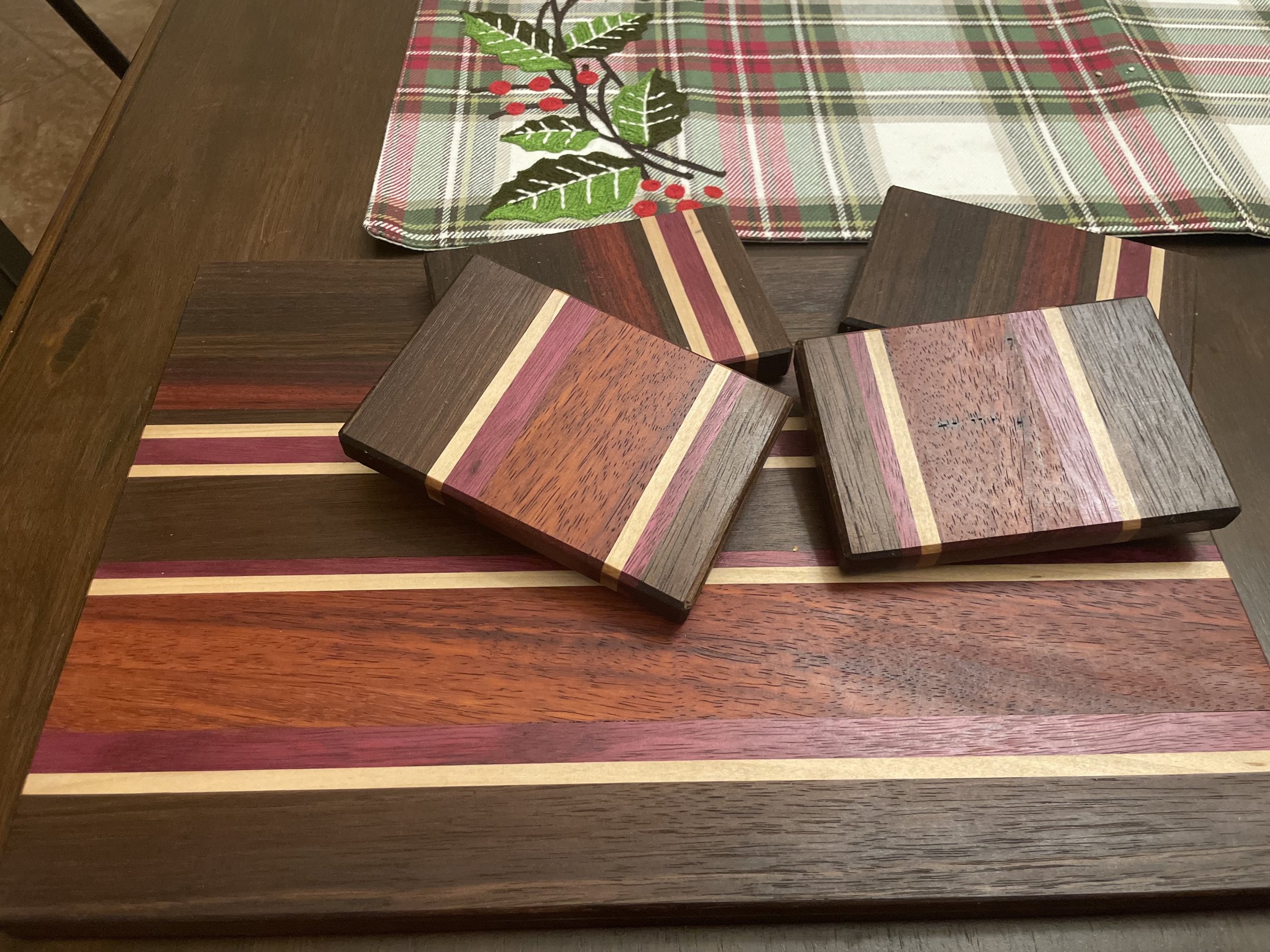Board with coasters.jpeg