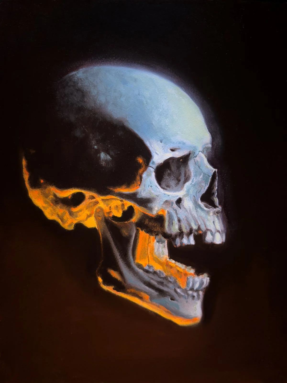 ~ Birth Ritual ~
oil on aluminum
12"x9"