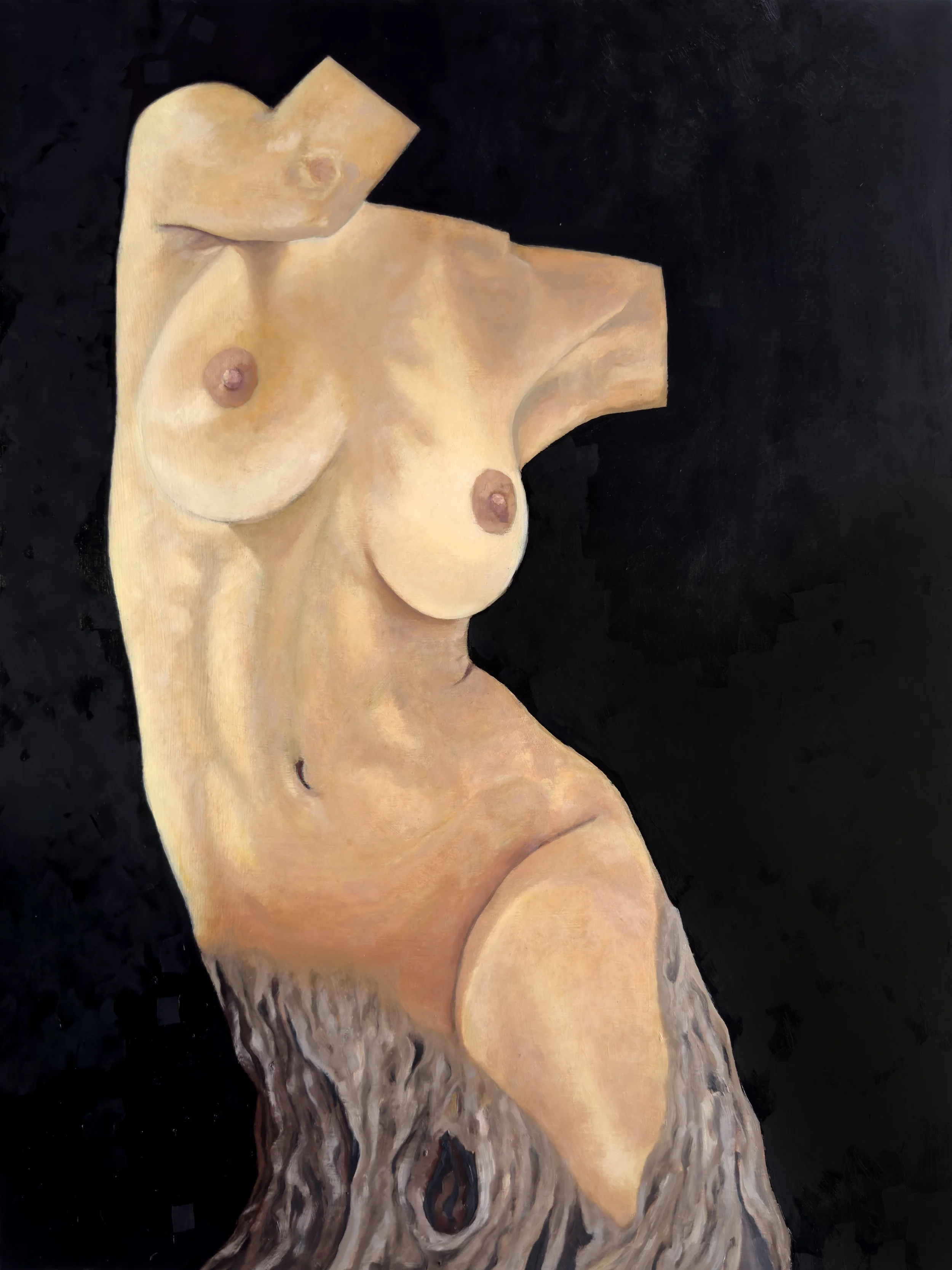 ~ Arms Around The Fallen ~
oil on wood
24"x18"