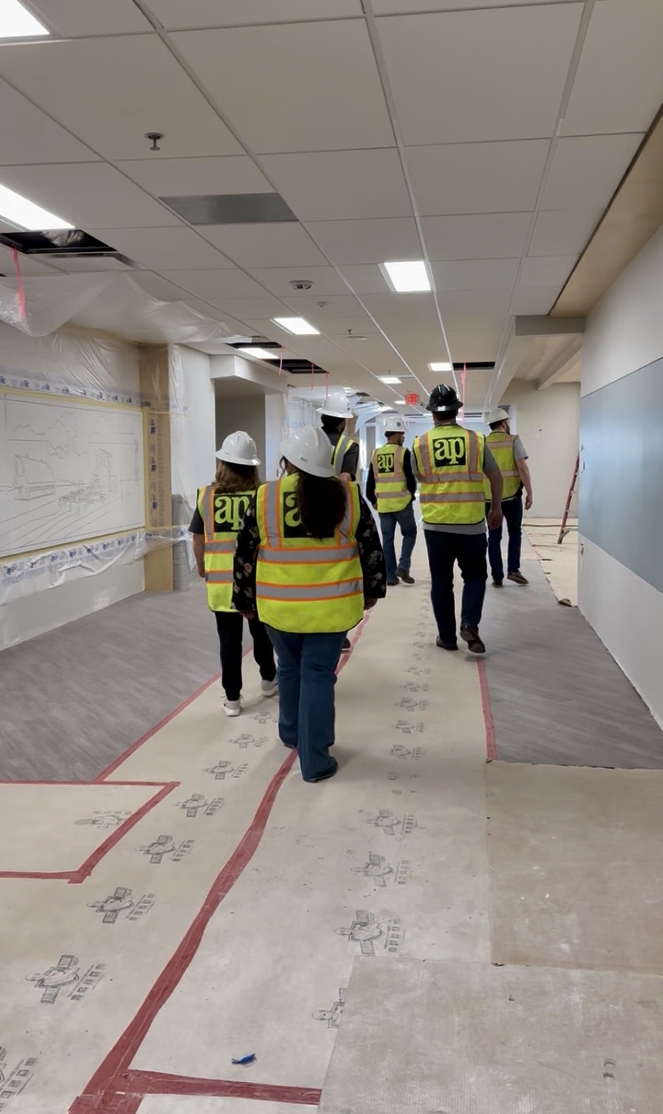 Behind-the-scenes photo of The Social House Edit team filming content in Denver studio