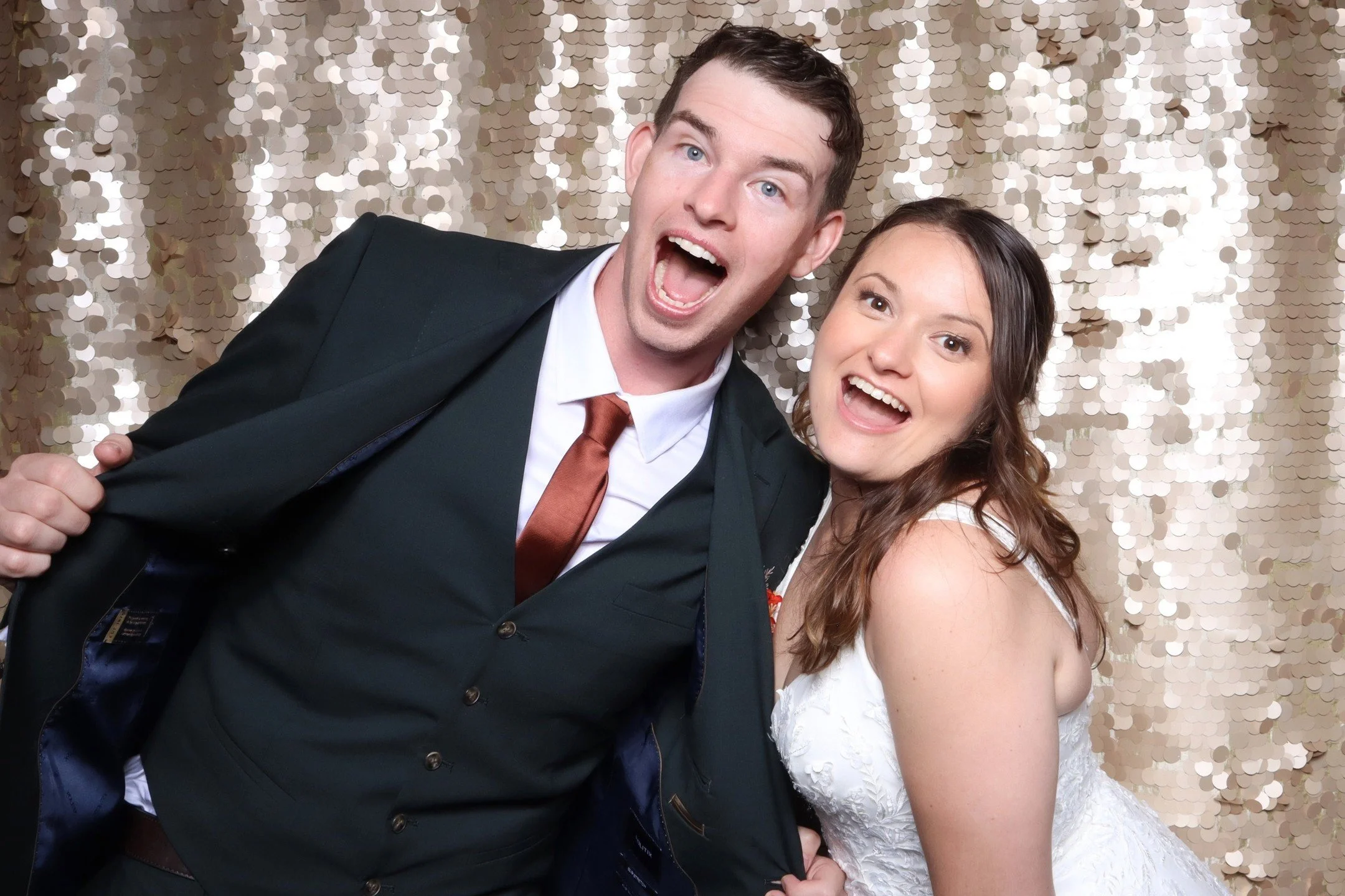 Becky &amp; Kieran's wedding at The Acre was pure magic! 💫 The rain didn't stop the small guest list from celebrating their hearts our and the energy was electric. They danced, laughed, and celebrated until the end. It was a night to remember! #smal