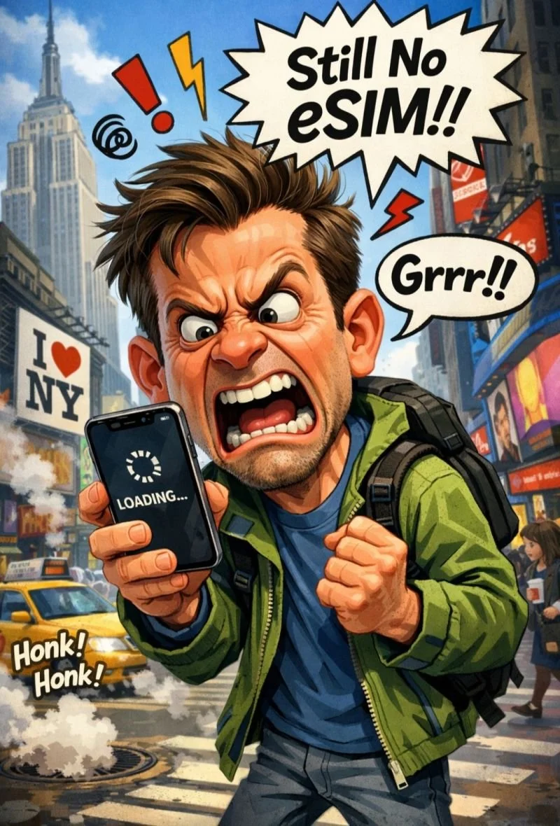 Poor connectivity no 5G New York