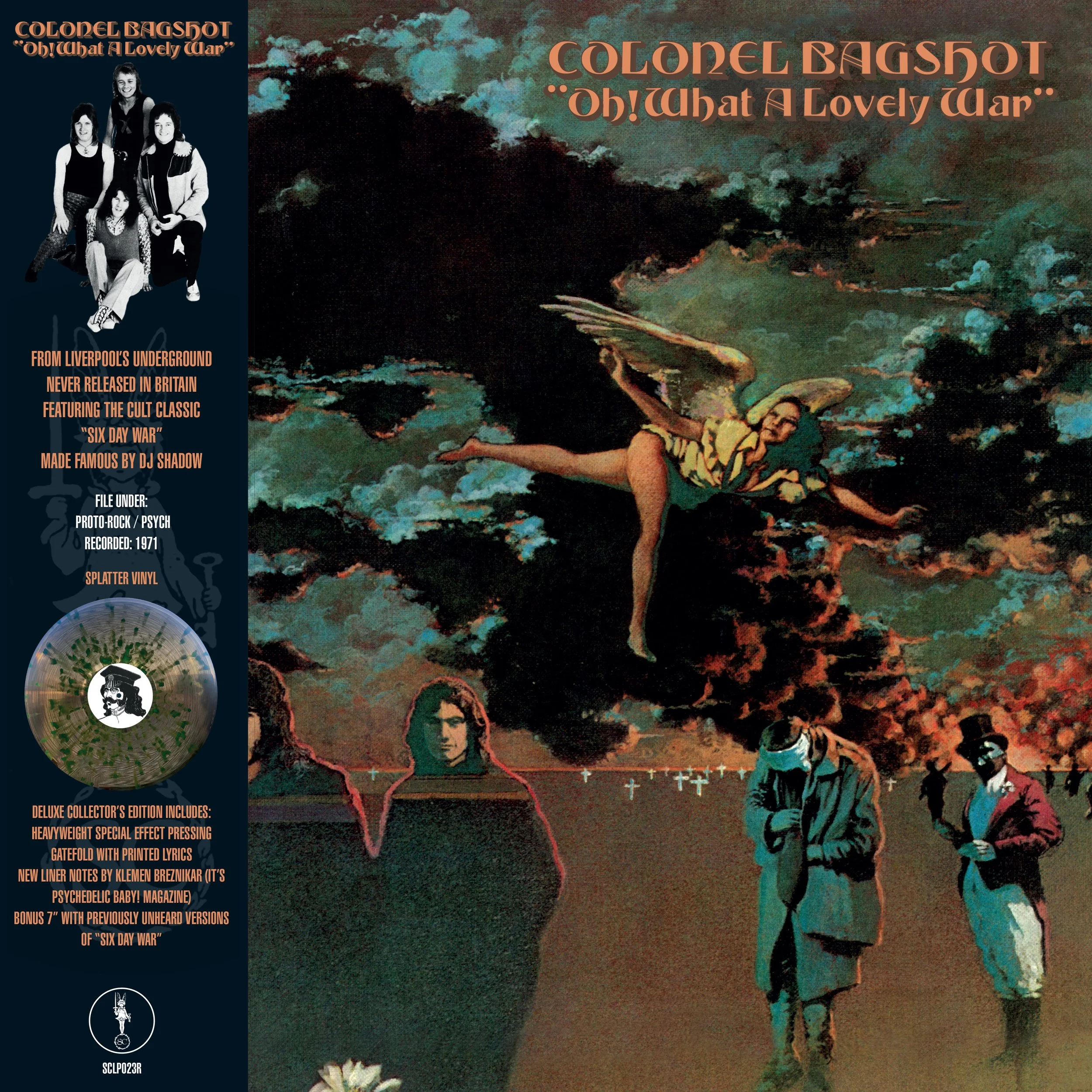 Colonel Bagshot / Brian Farrell | Oh! What A Lovely War (+ Six Day War 7")