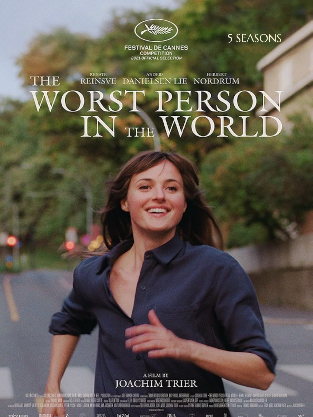 The Worst Person in the World

by Joachim Trier
2021
Romantic Drama / Comedy

A young woman named Julie navigates love, work and major life choices while trying to understand who she wants to become.
The film is structured in 12 chapters, with a prol