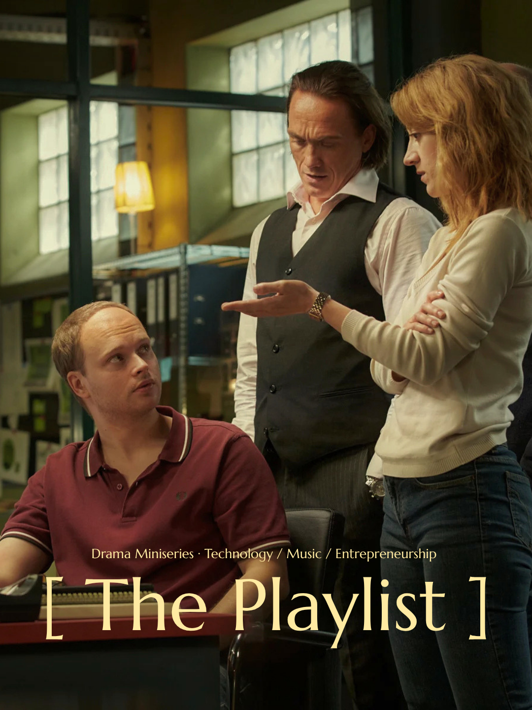 The Playlist

by Per-Olav Sørensen
2022
Drama Miniseries / Technology / Music

The story of how Spotify was created and how a group of Swedish entrepreneurs set out to transform the music industry through streaming.
Each of its six episodes tells the