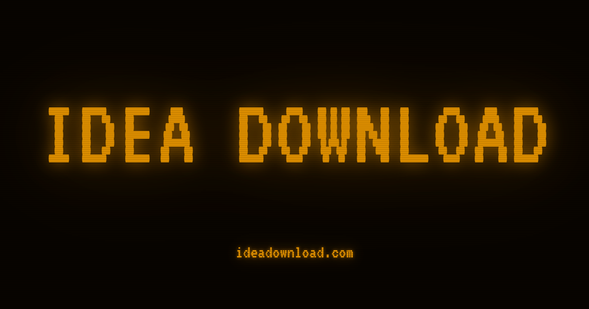 IDEA DOWNLOAD