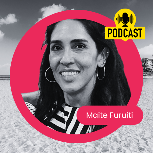 Foto da Maite Furititi para o podcast Maternidade no fora do Brasil