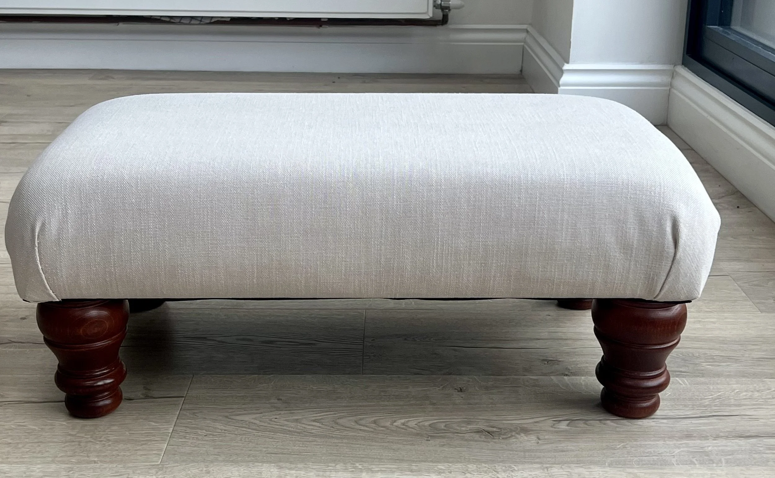 Upholstery footstool Leicestershire 