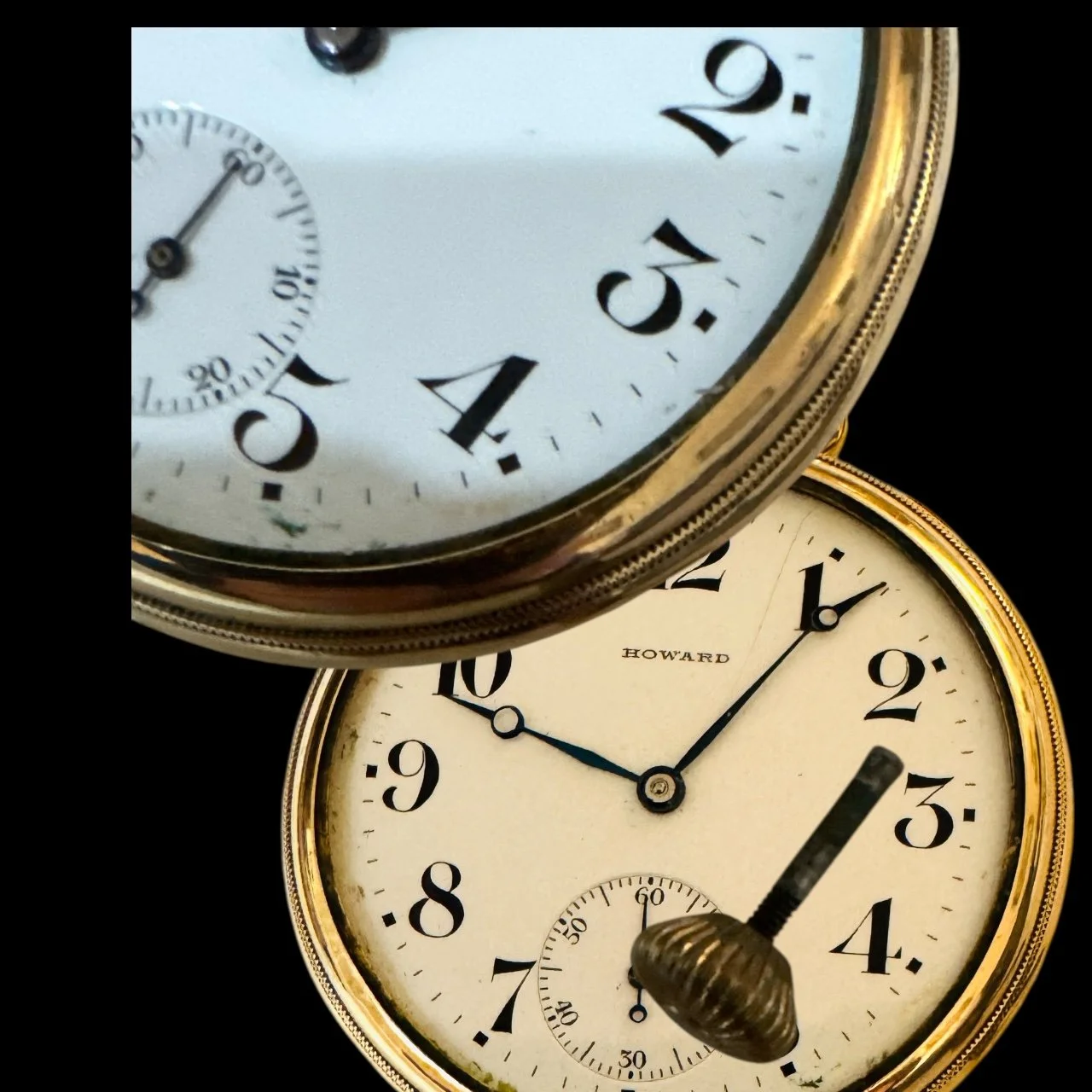 Antique E. Howard Watch Co. 14K Gold Filled Pocket Watch (c.1912–1915) - Runs