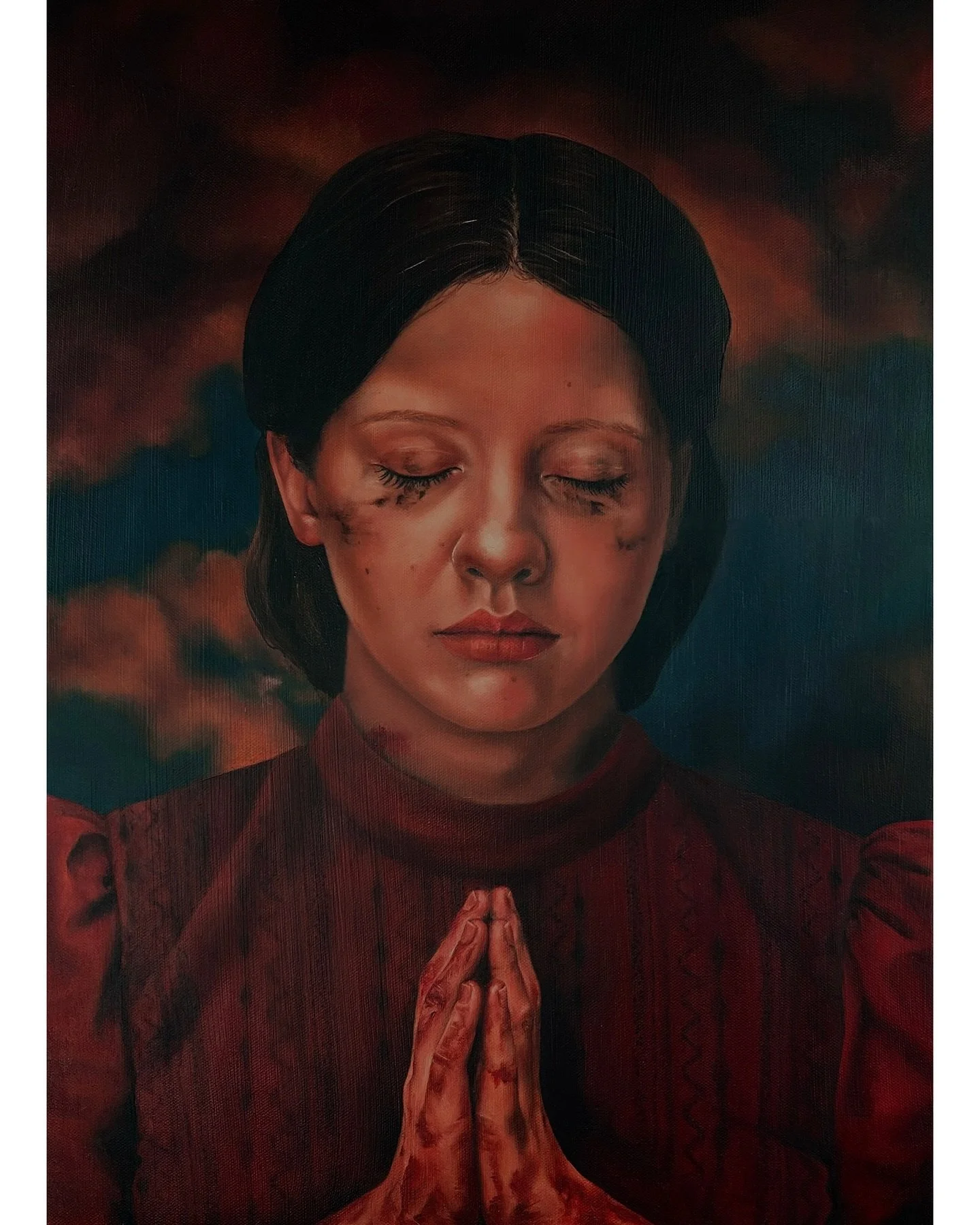 &ldquo;the star&rdquo;

42 x 60cm / 16 x 23&rdquo; &bull; oil on canvas

inspired by #miagoth in #A24 &lsquo;s #pearl 🪓🩸