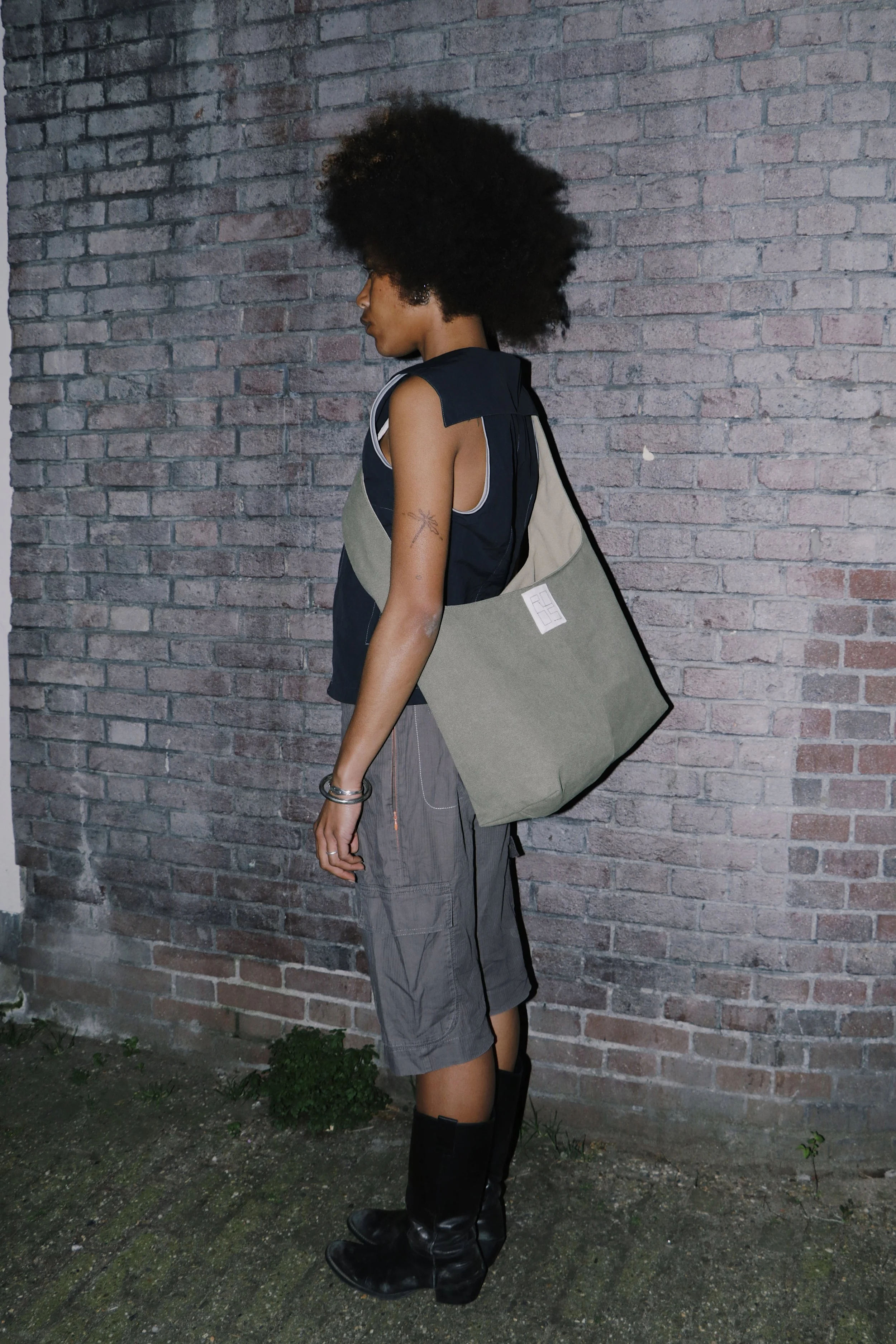 Crossbody Classic Reversible—Cargo Heavy Cotton