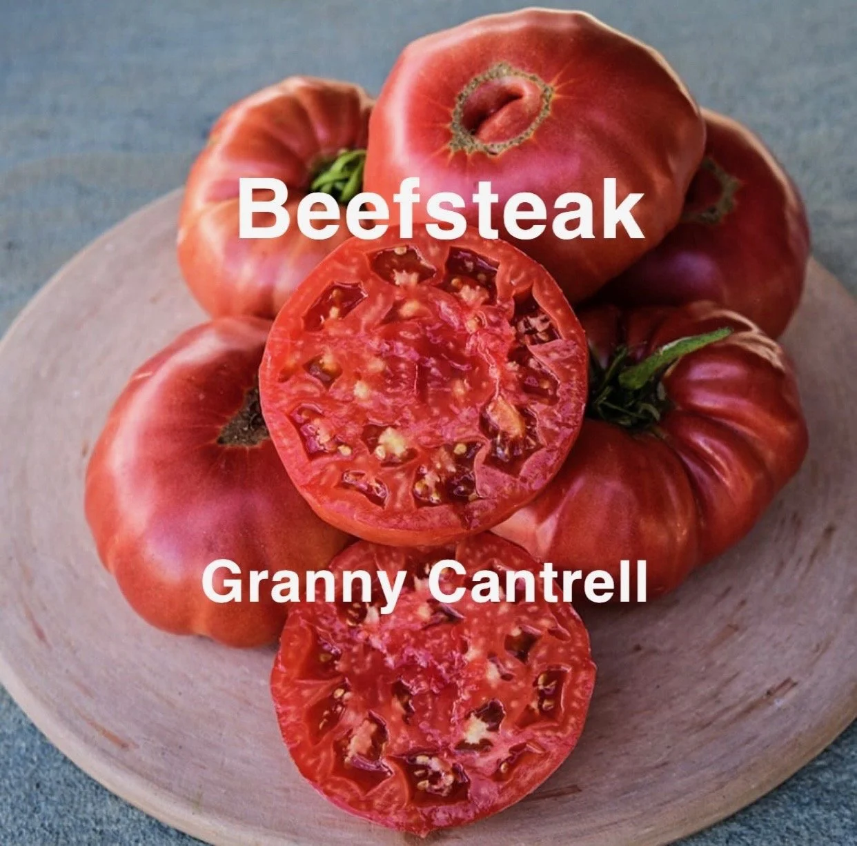The Granny Cantrell Heirloom Beefsteak is a legendary Kentucky family tomato prized for its huge size, rich old‑fashioned flavor, and dependable productivity. Perfect for thick slicing, BLTs, caprese, and summer plates that call for a true heirloom c